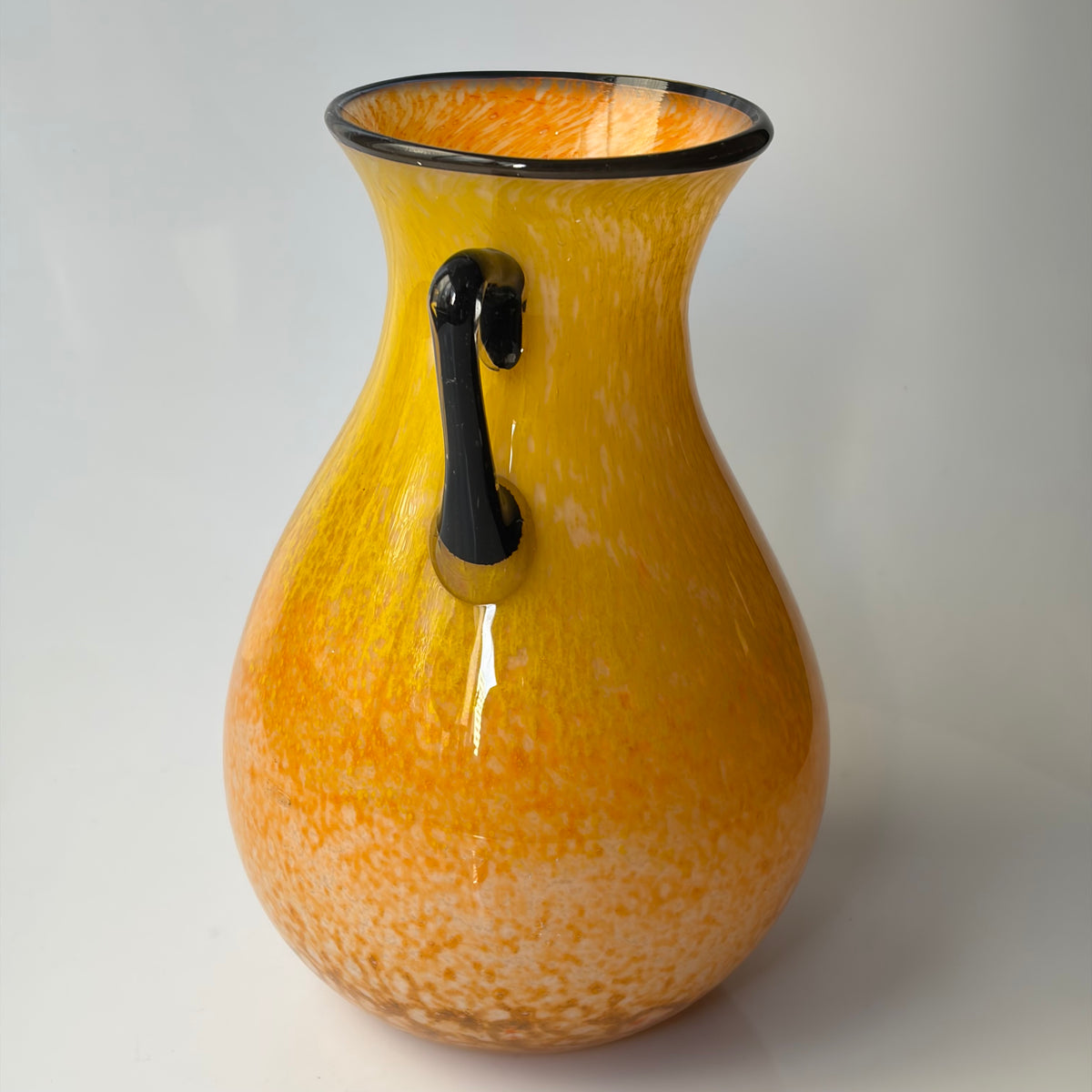 Bohemian Tango glass vase