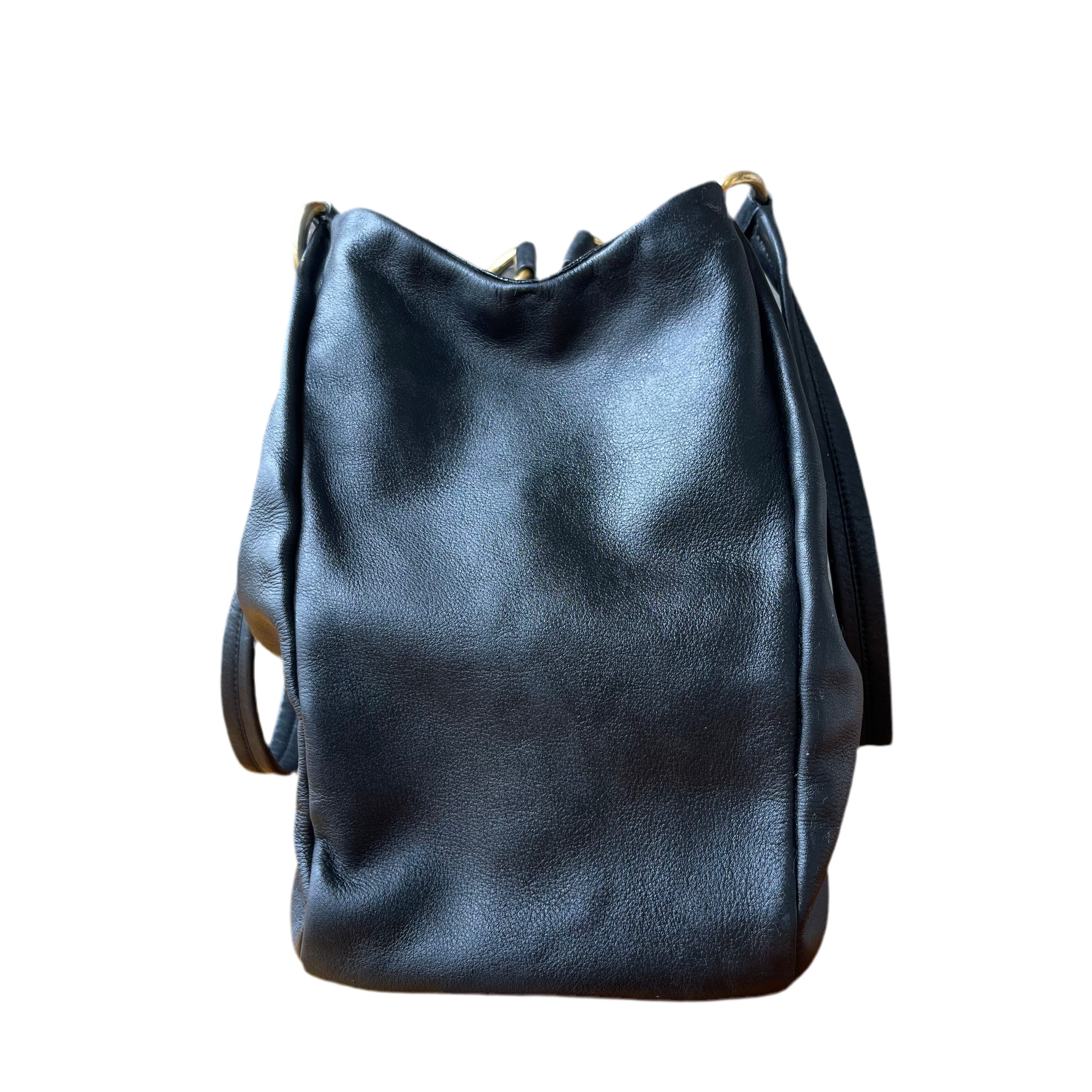 Prada Leather Shopper Bag