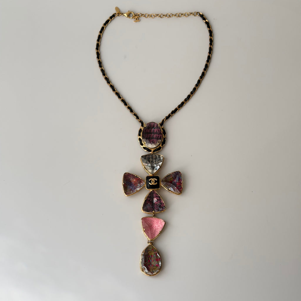 Chanel 2022 Cross Necklace