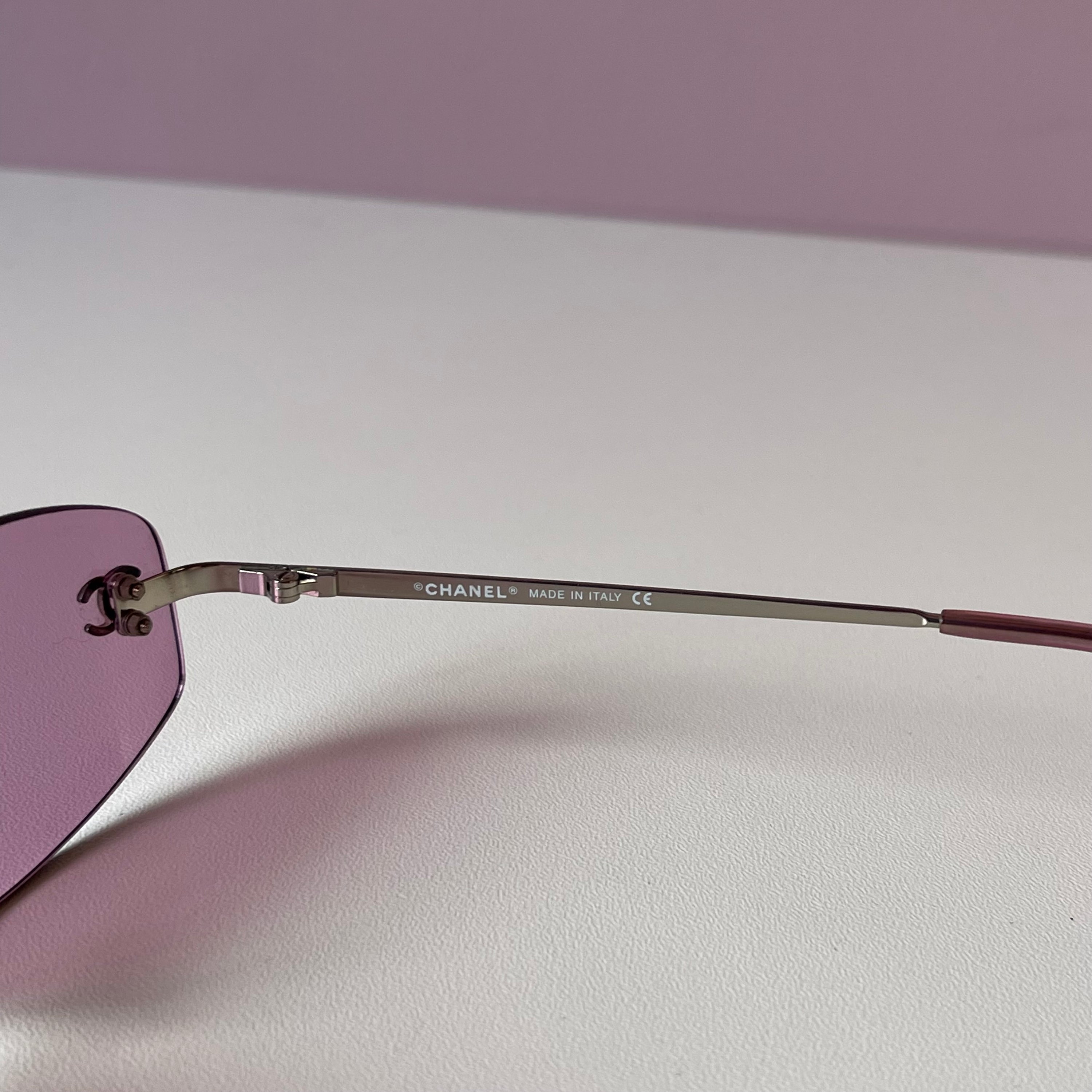 Chanel Transparent Pink 4002 Sunglasses