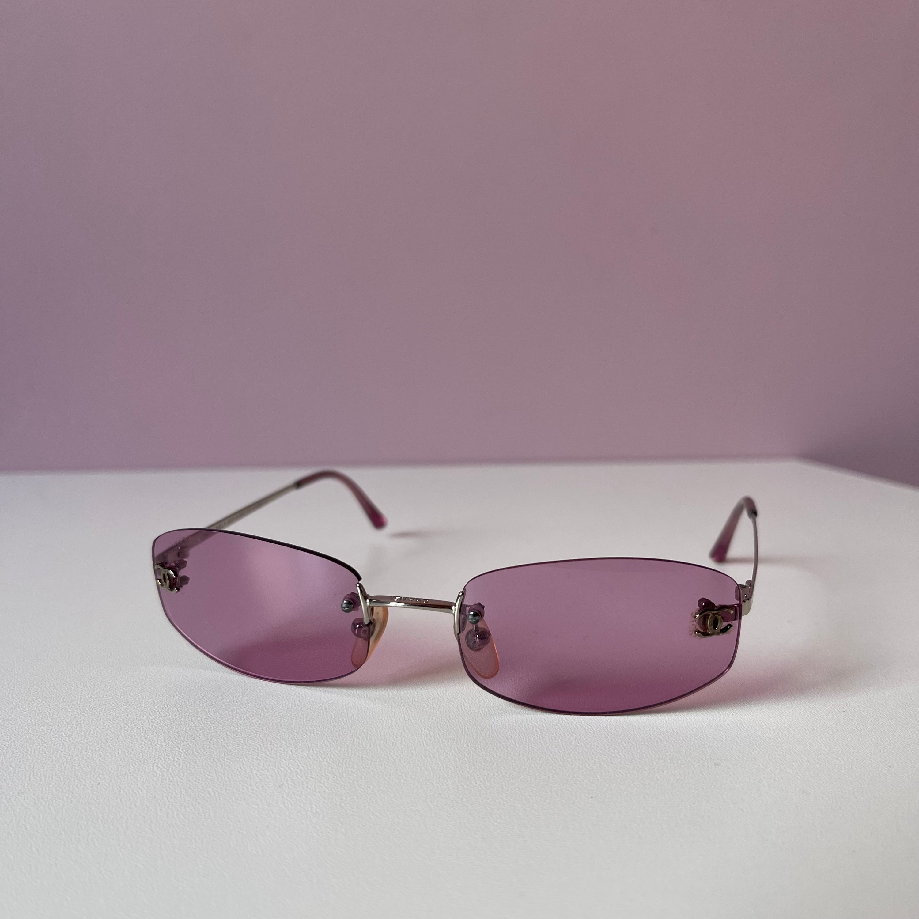 Chanel Transparent Pink 4002 Sunglasses