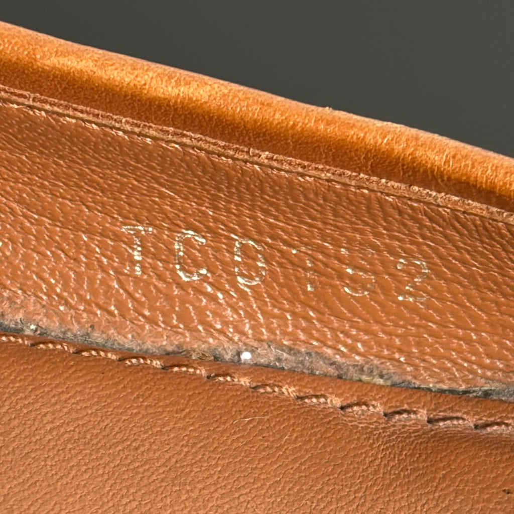 Louis Vuitton Debbie Leather Monogram Flats