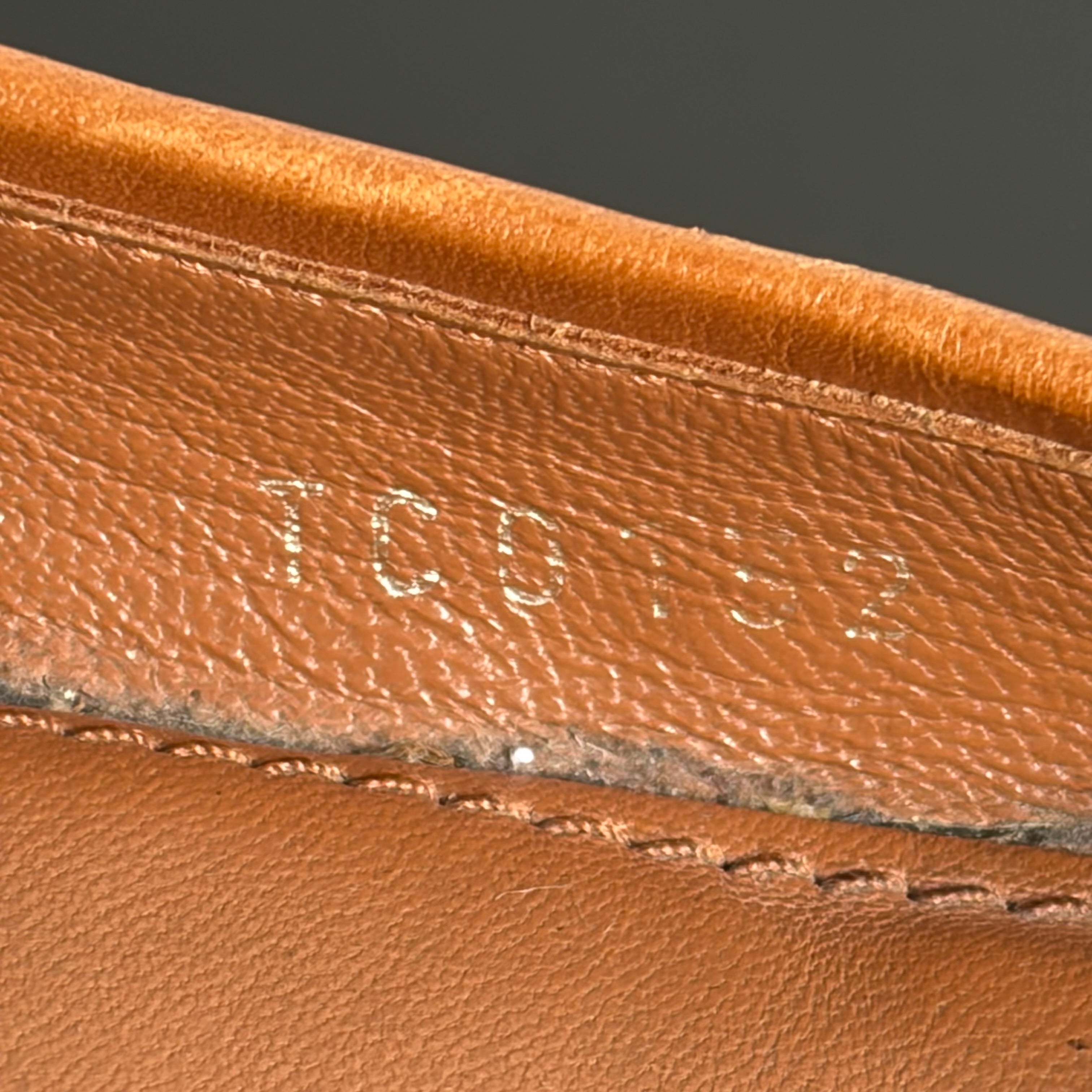 Louis Vuitton Debbie Leather Monogram Flats