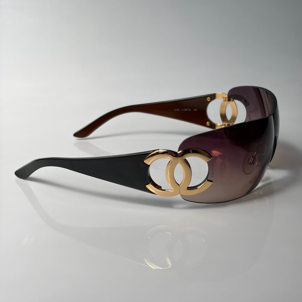 Chanel 5125 Golden Logo Sunglasses