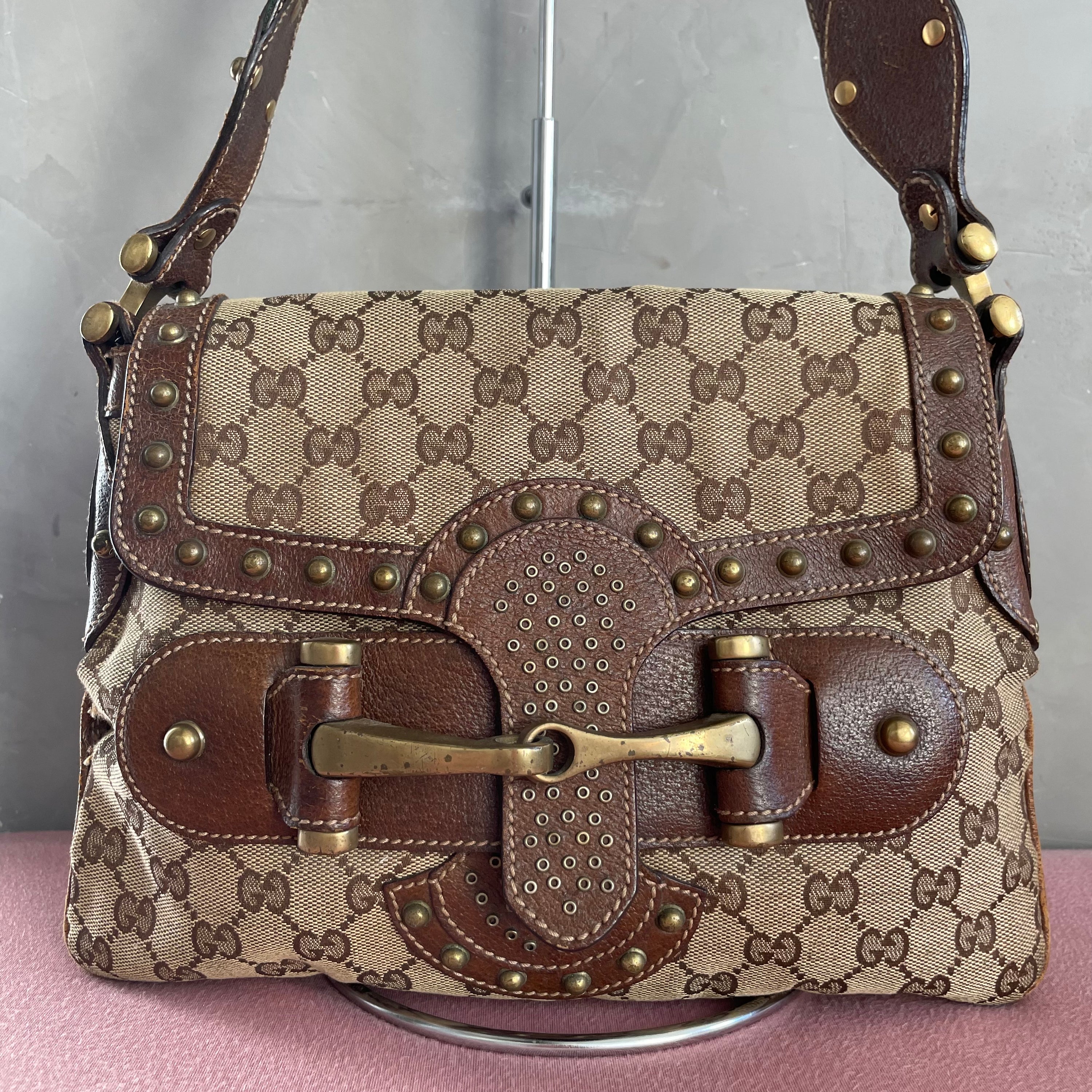 Gucci Monogram Shoulder Bag