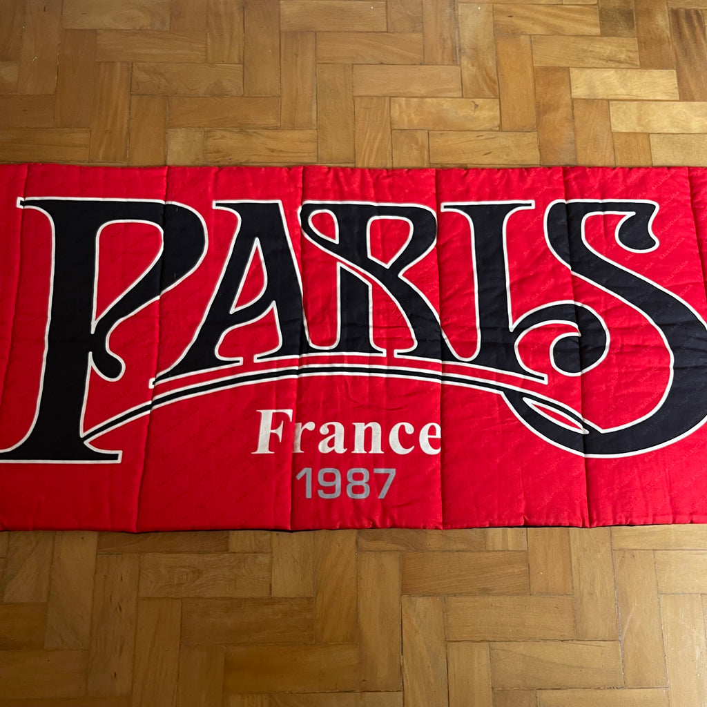 Balenciaga 2017 Blanket Runway Scarf Paris