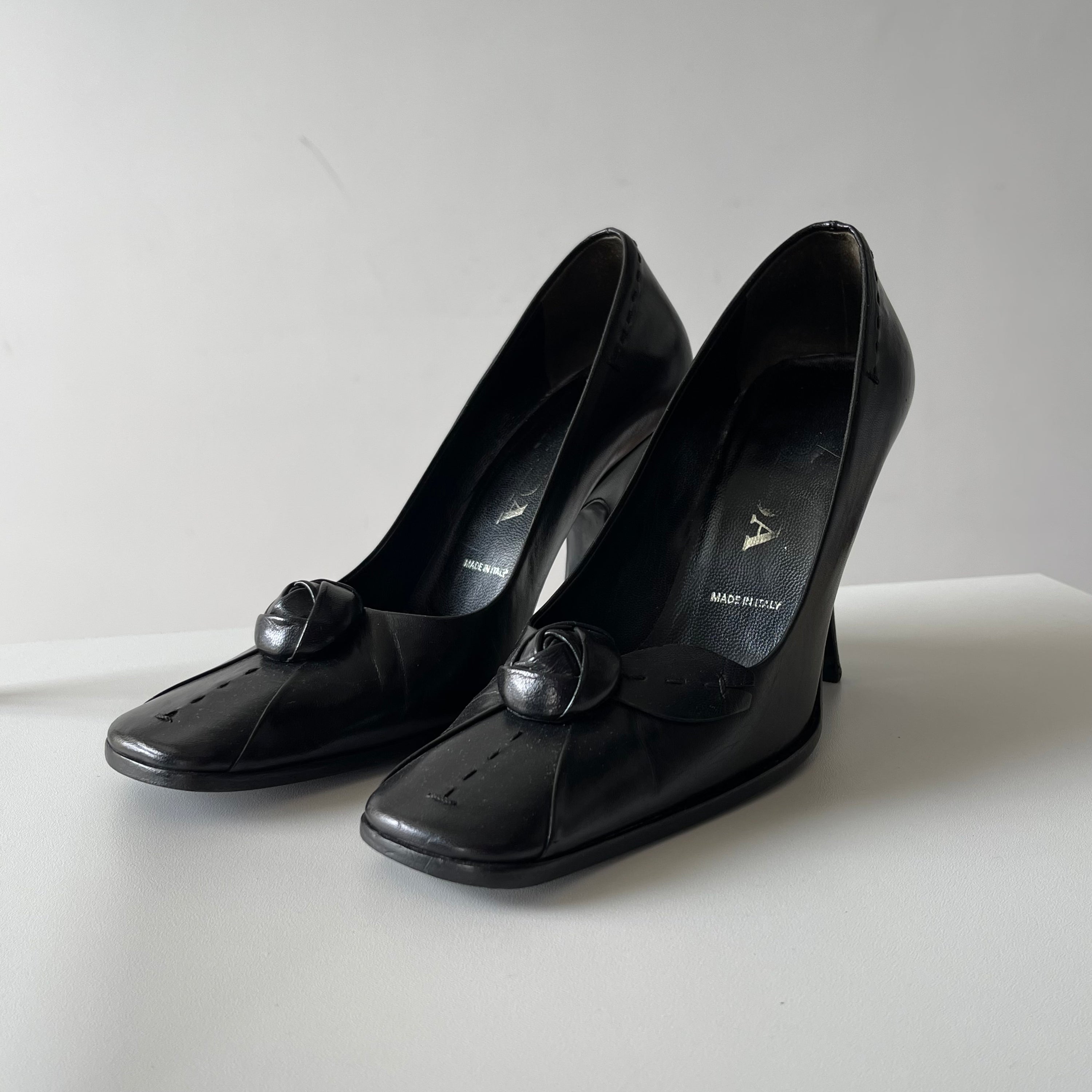 Prada Leather Vintage Heels