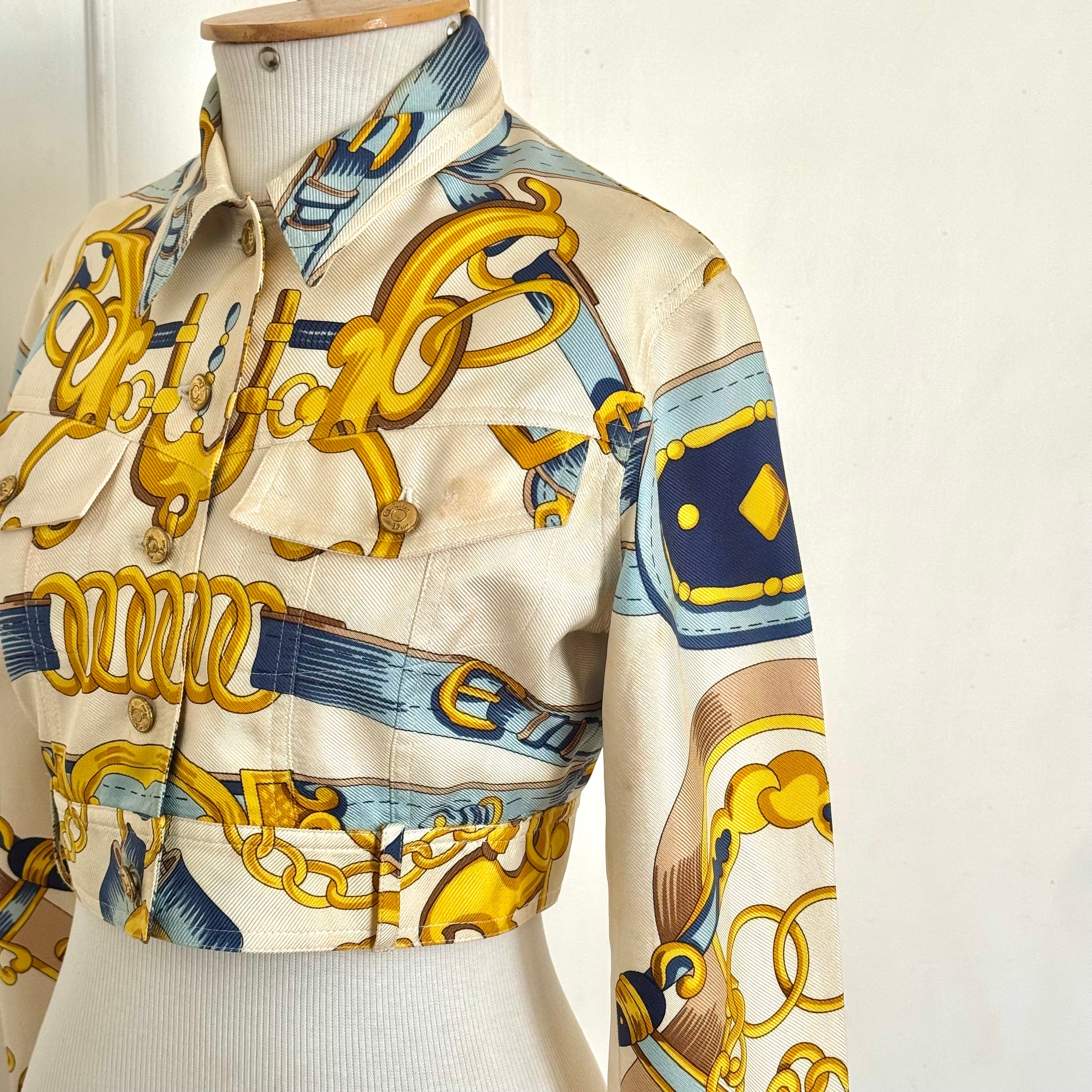 Christian Dior by John Galliano S/S 2000 Runway Equestrian Jacket