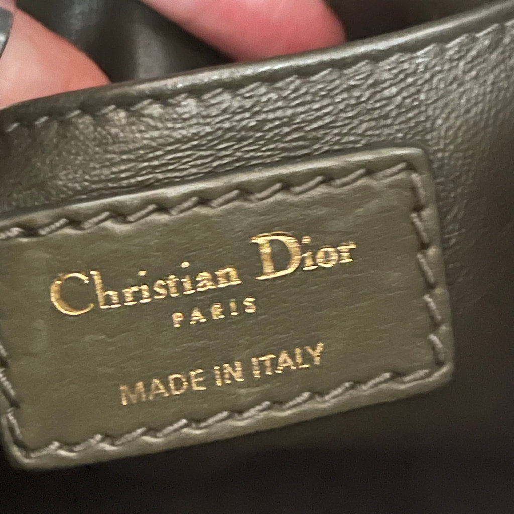 Christian Dior Lattice Crossbody Bag