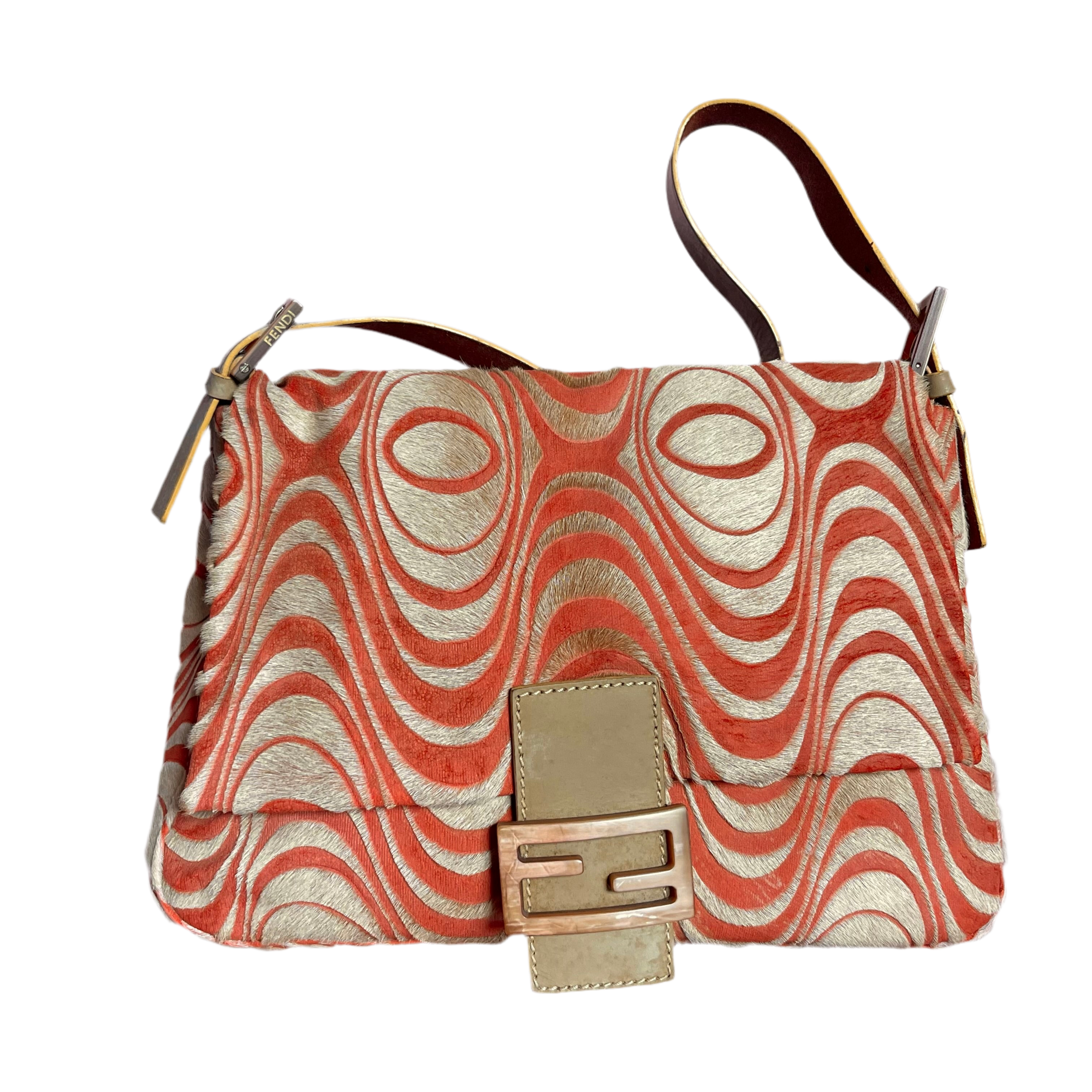 Fendi Baguette Mama Pony Hair