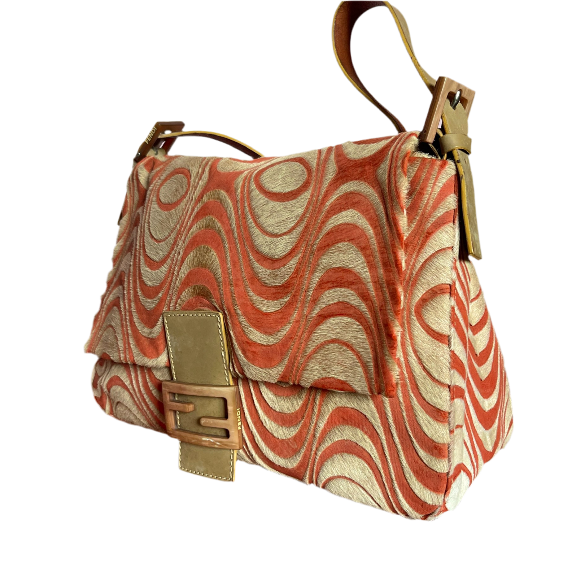 Fendi Baguette Mama Pony Hair