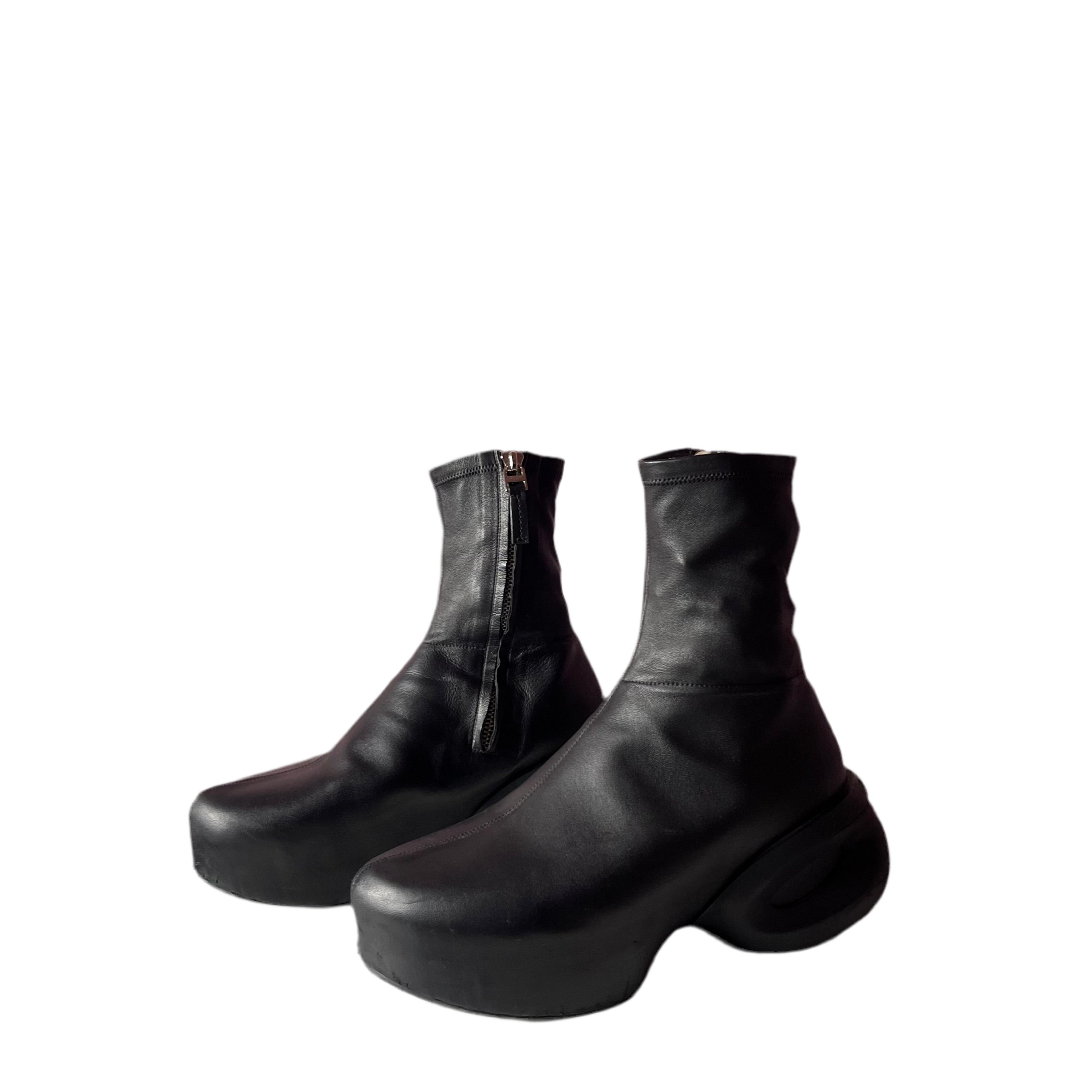 Givenchy G Lambskin Ankle Clog Boots