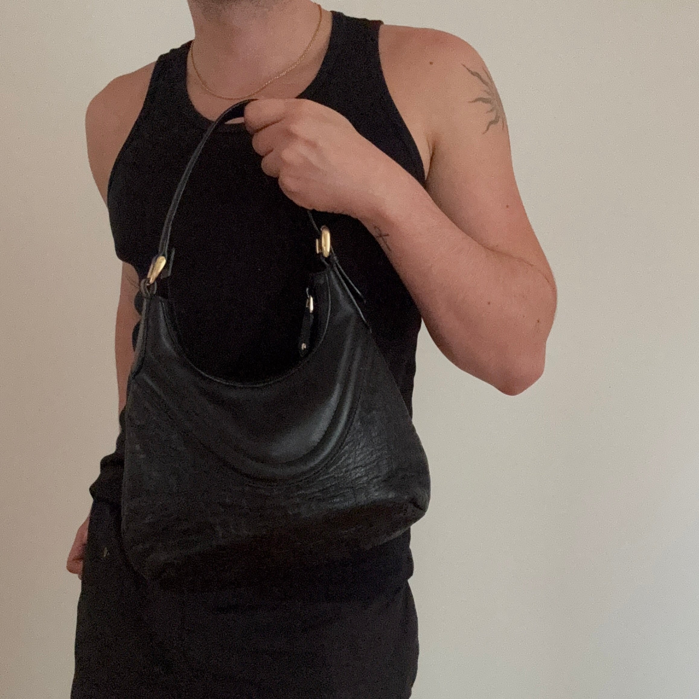 Gucci by Tom Ford Embossed Horsebit Bag