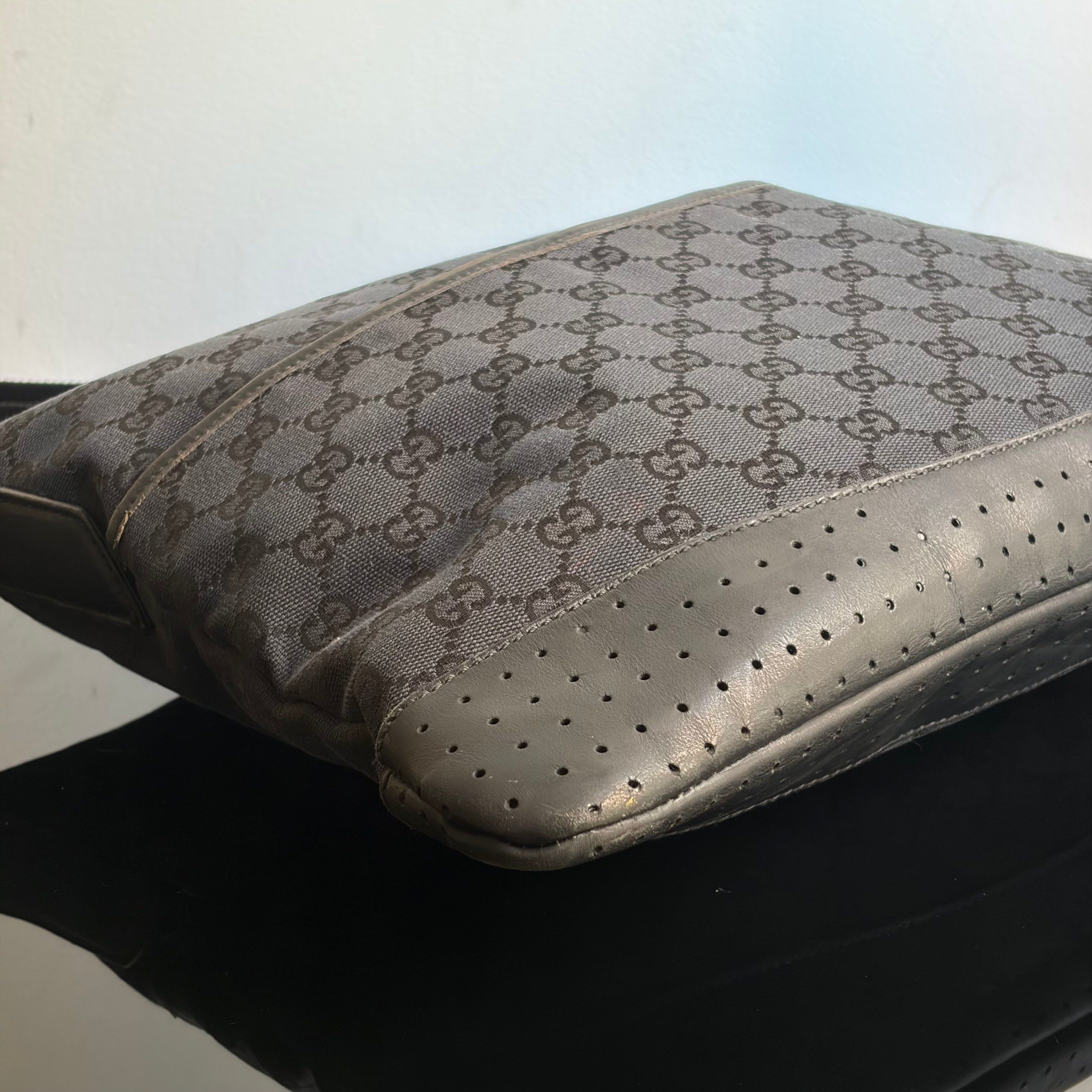 Gucci Monogram Messenger Bag