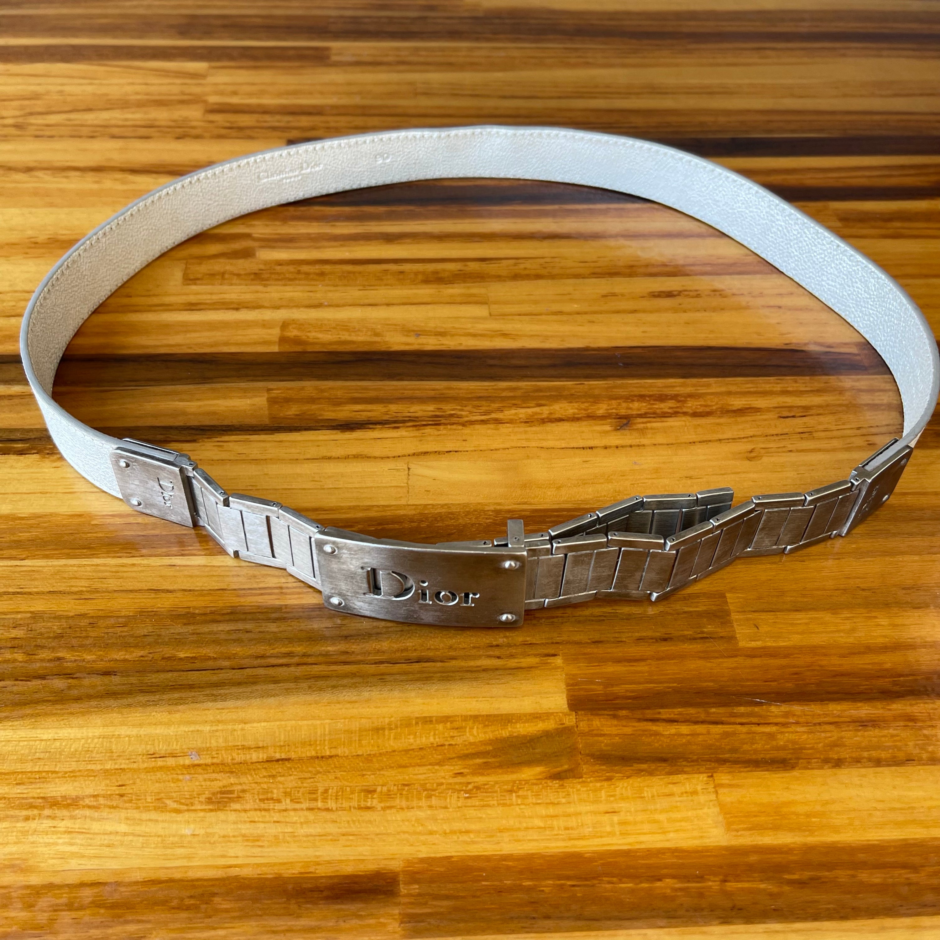 Christian Dior Metal Belt
