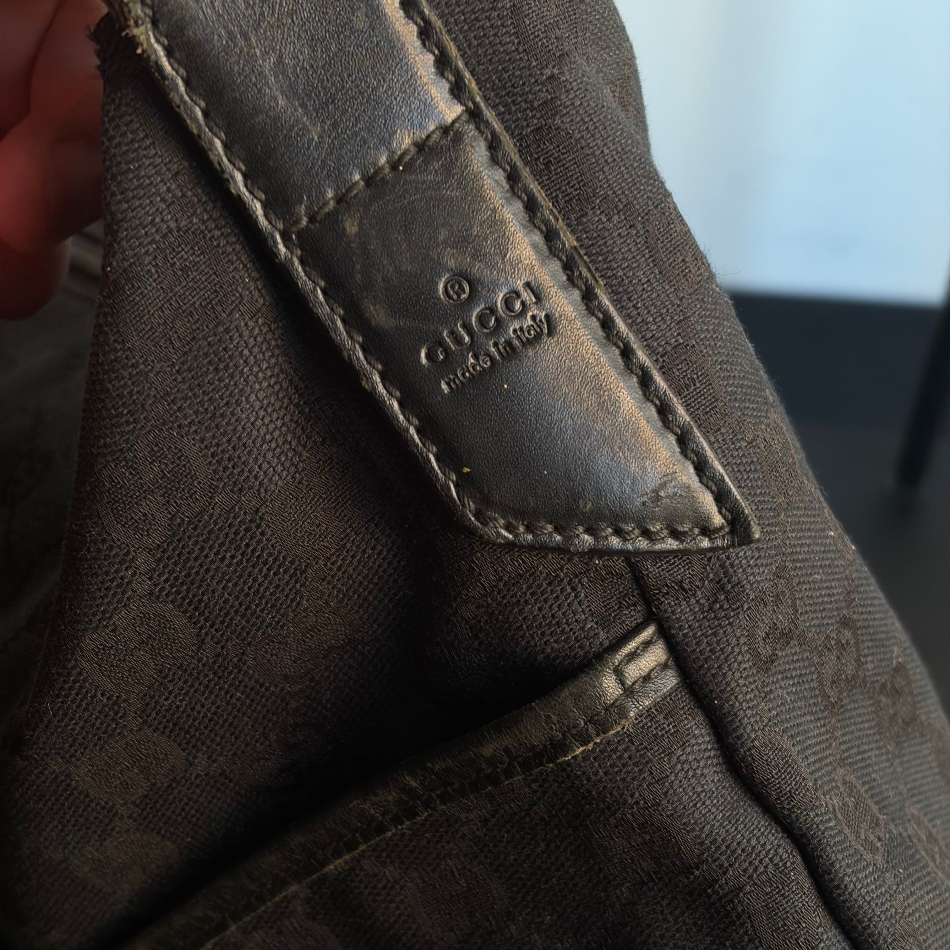 Gucci Monogram Messenger Bag