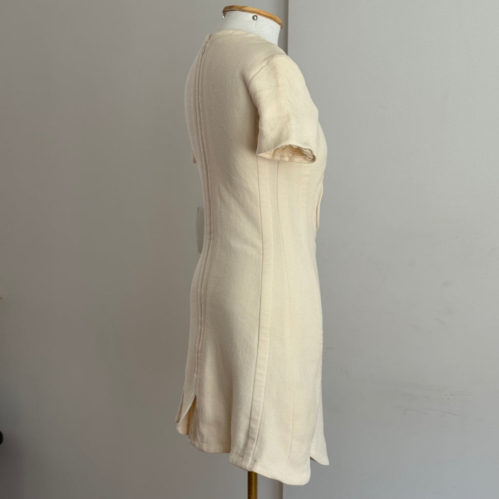 Christian Dior Off White Dress