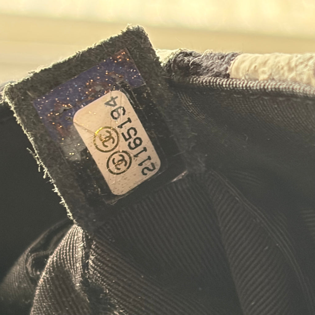 Chanel Paint Splatter Tweed Flap Bag