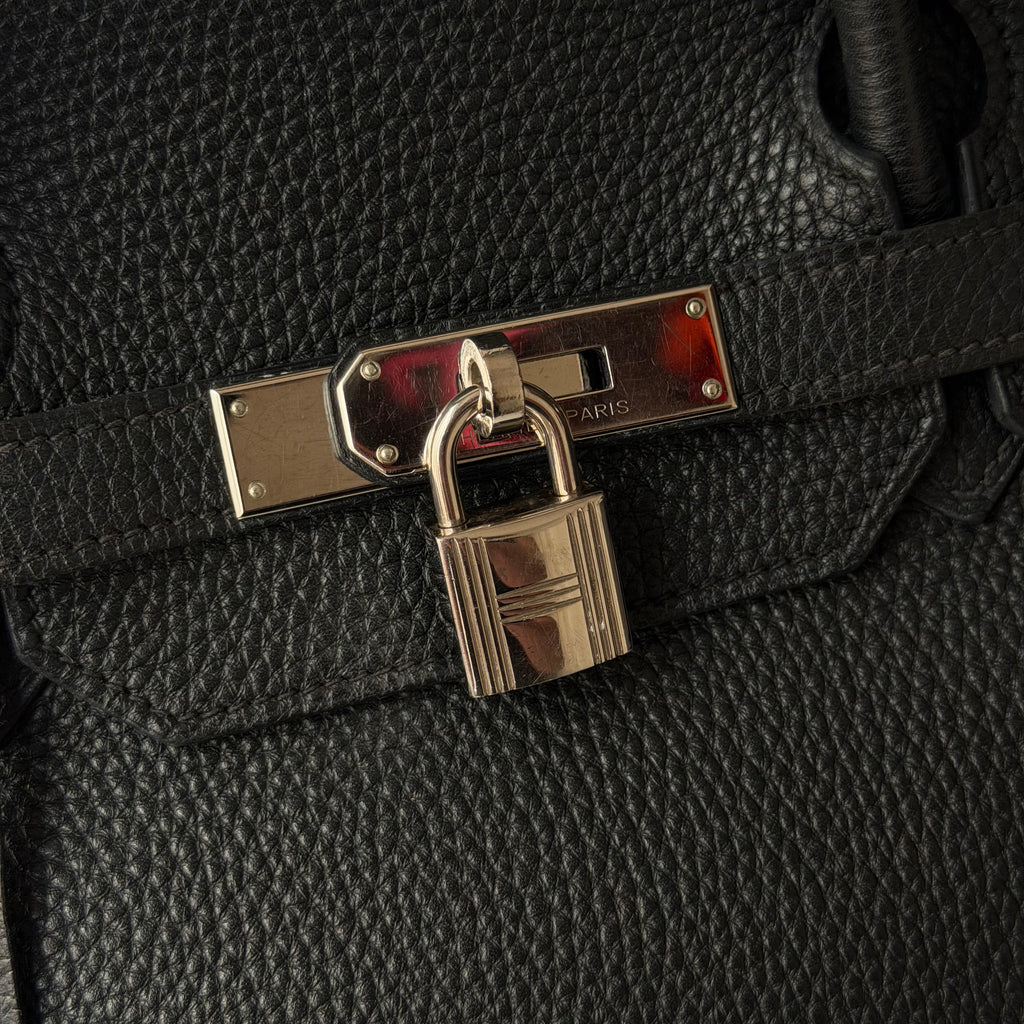 Hermès Birkin 40 Togo Noir Palladium Bag (2010)