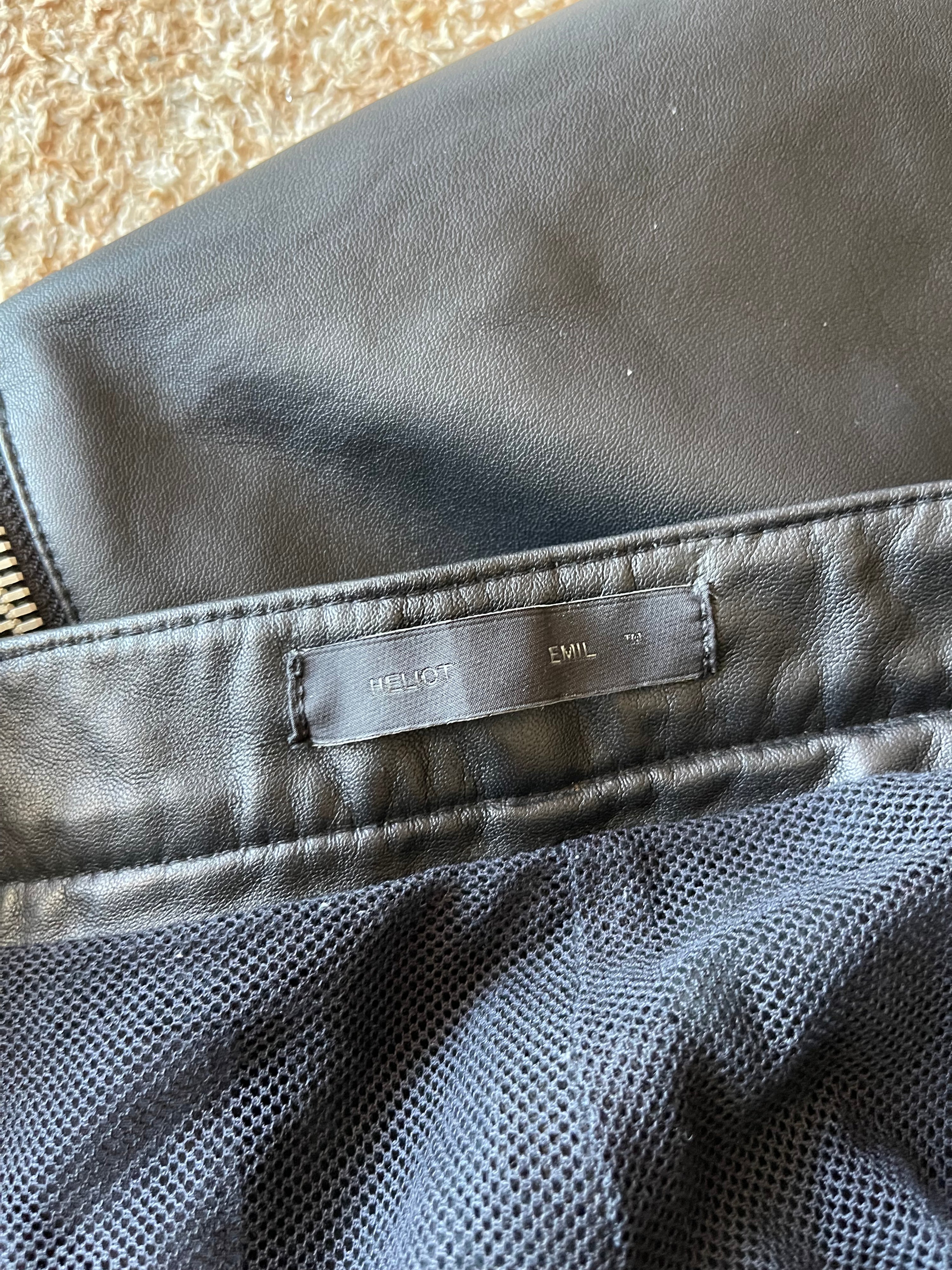 Heliot Emil Leather Pants