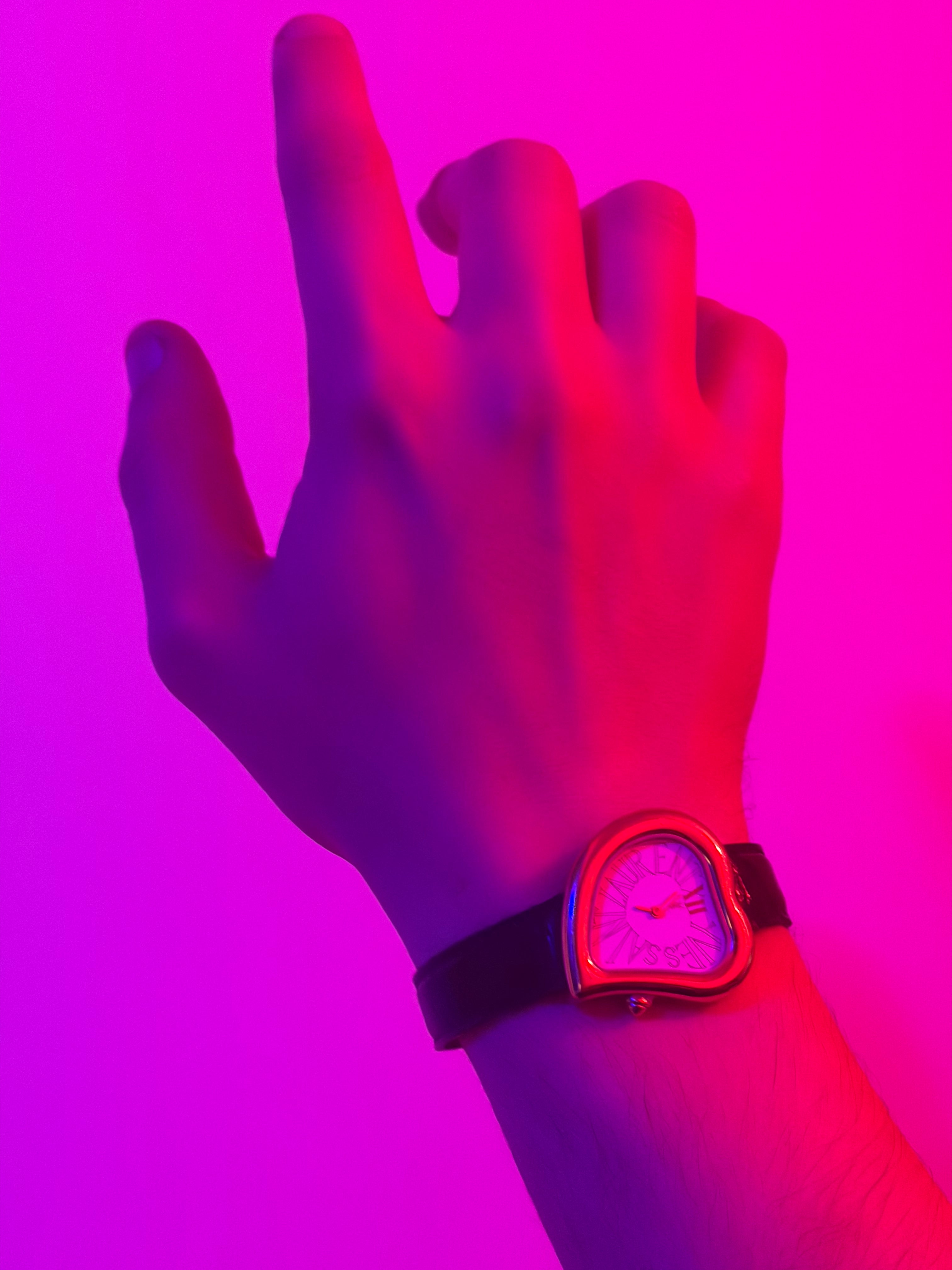 Yves Saint Laurent Heart Vintage  Watch