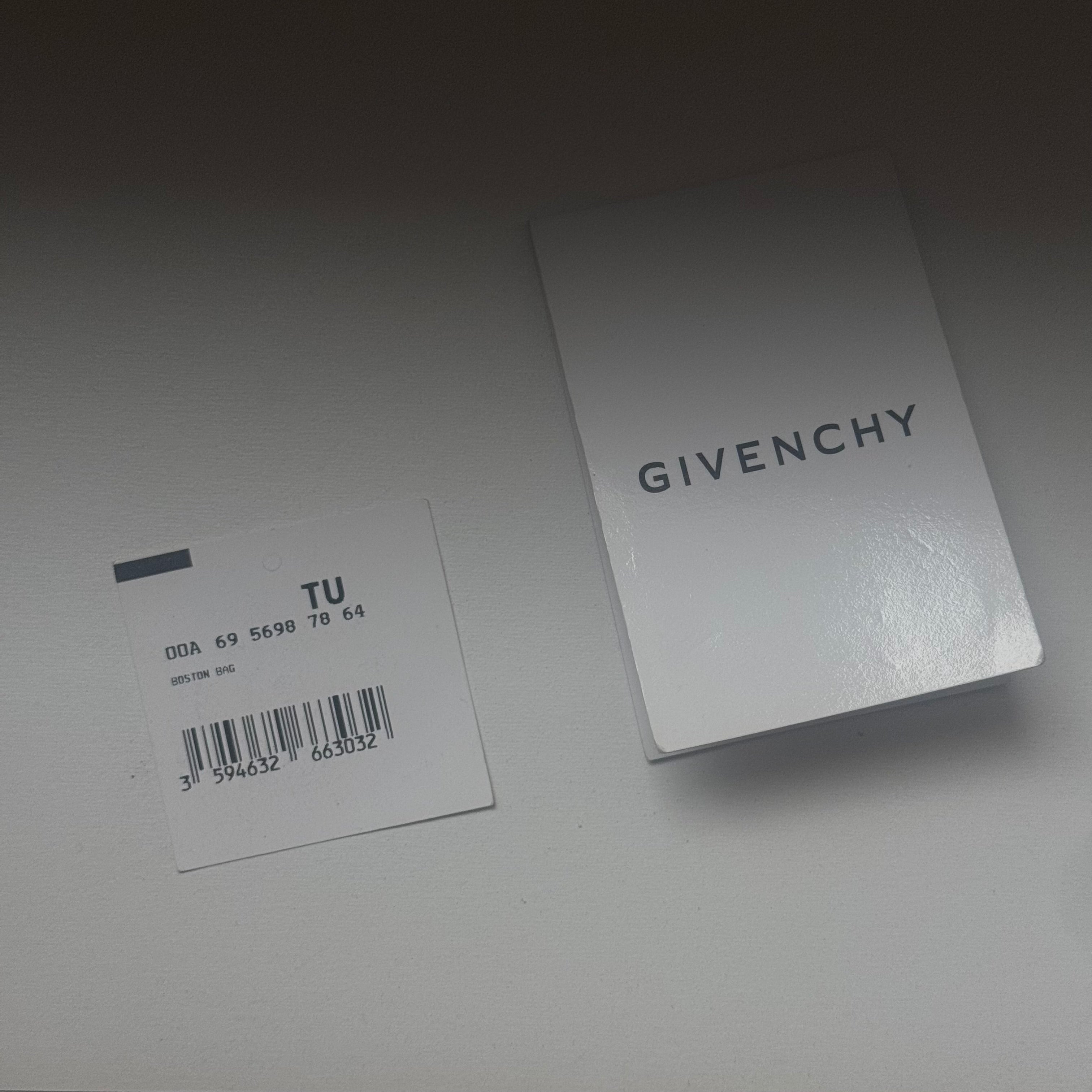 Givenchy Metallic Soft Leather Logo Embossed Braided Handle Satchel