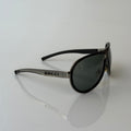 Gucci Silver Aviator Sunglasses
