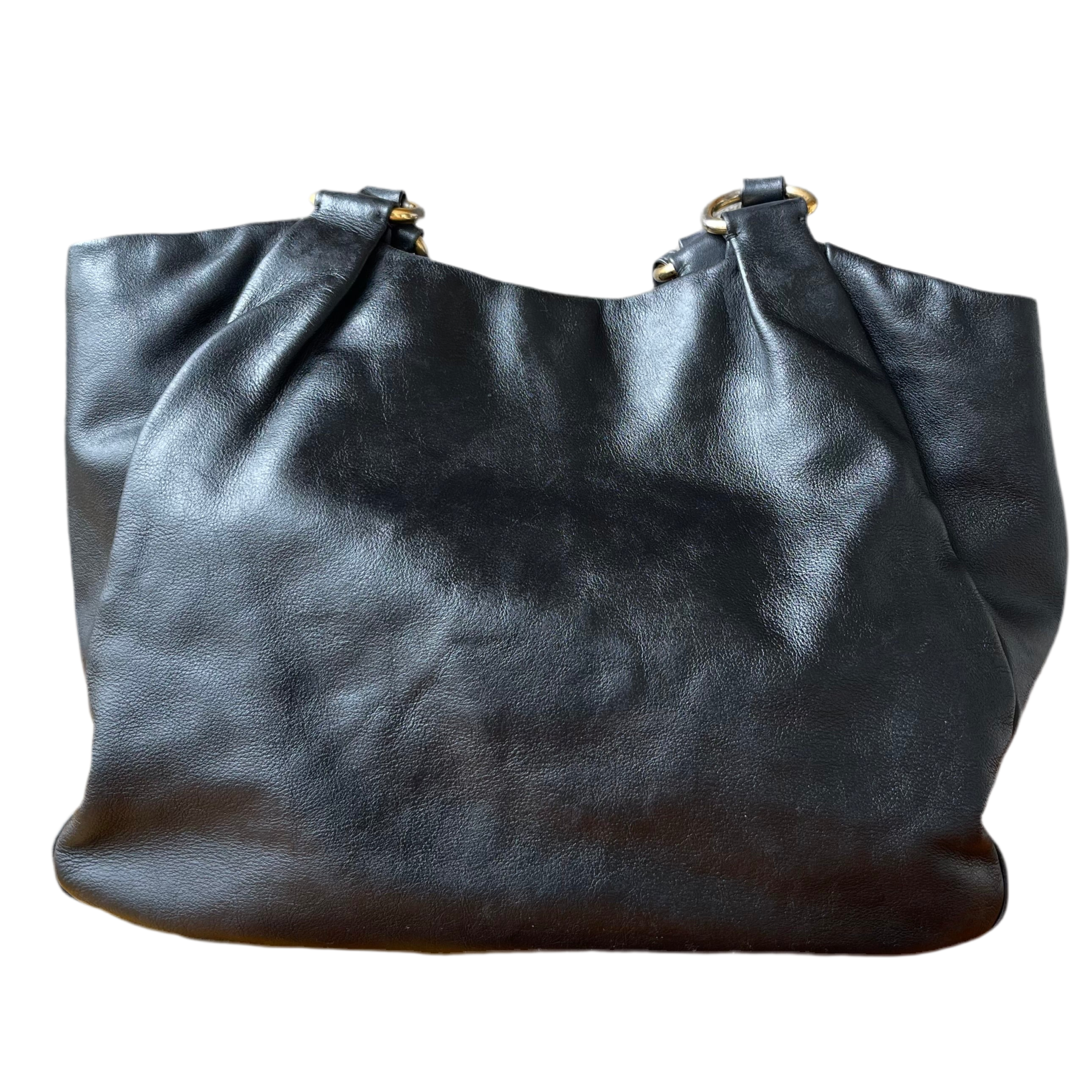 Prada Leather Shopper Bag