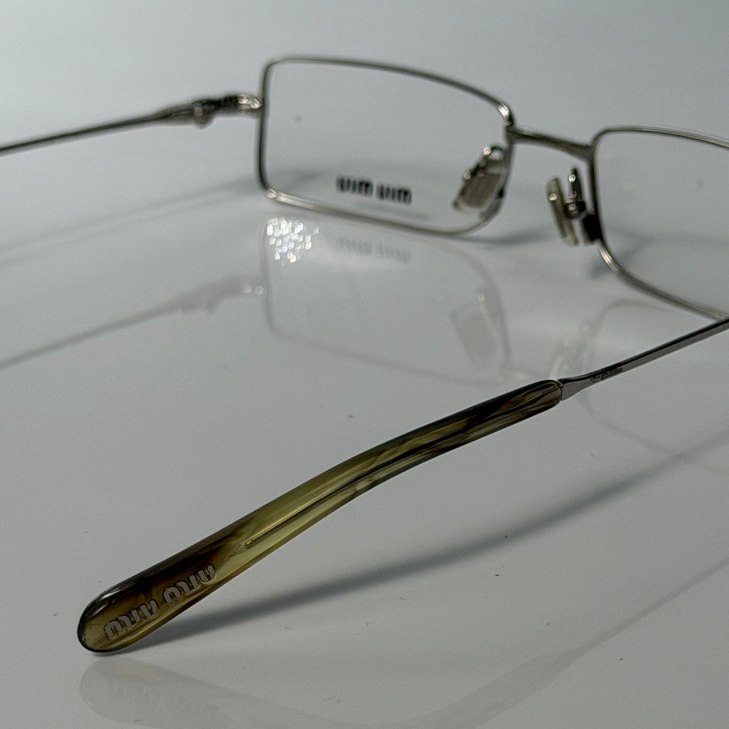 Miu Miu Silver Glasses