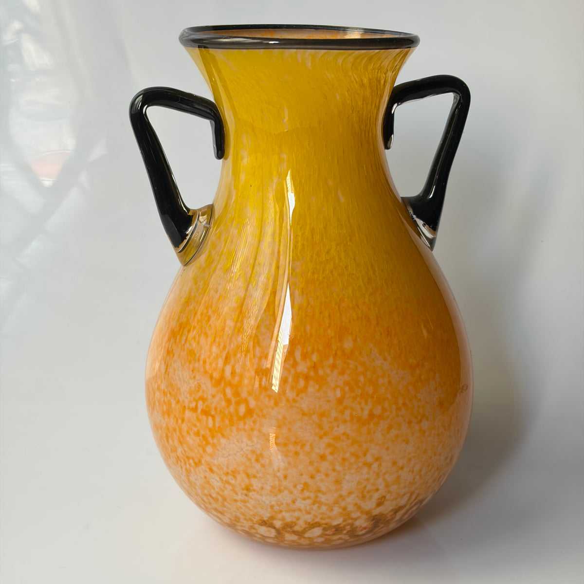Bohemian Tango glass vase