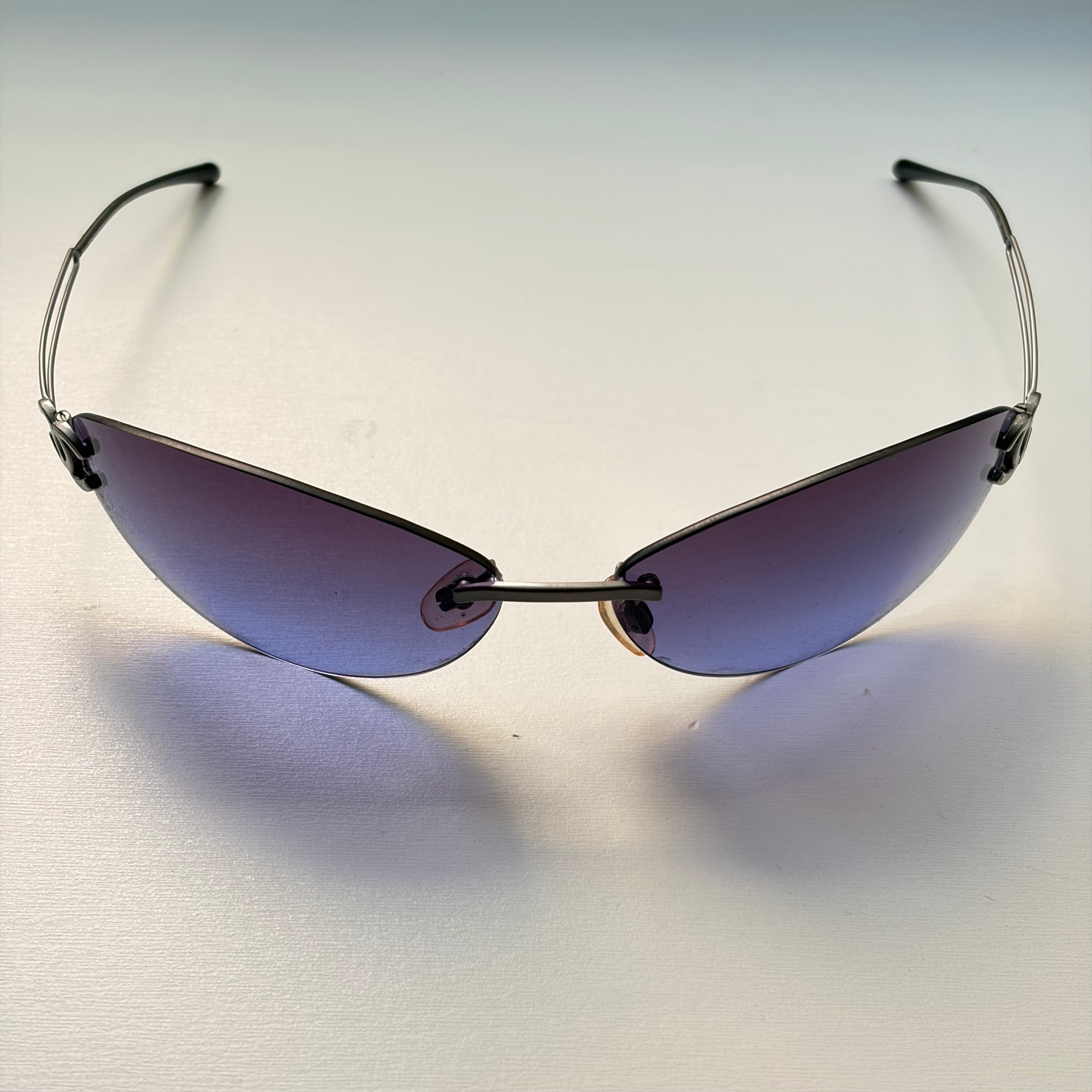 Chanel 2000s 4049 Purple Sunglasses