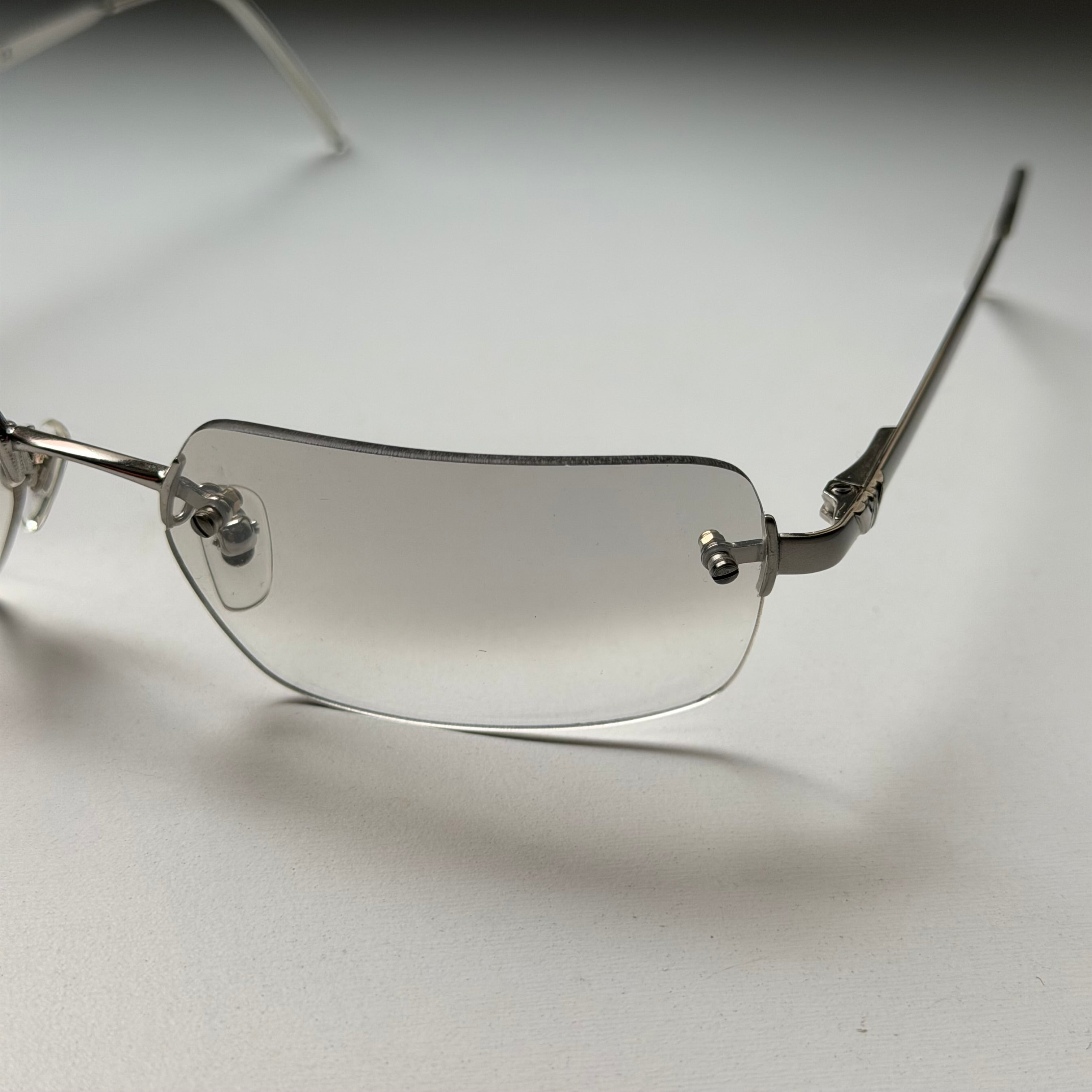 Vintage Armani Clear Sunglasses