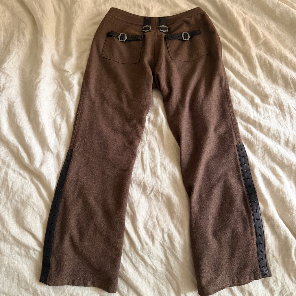 Christian Dior 2003 Bondage Pants