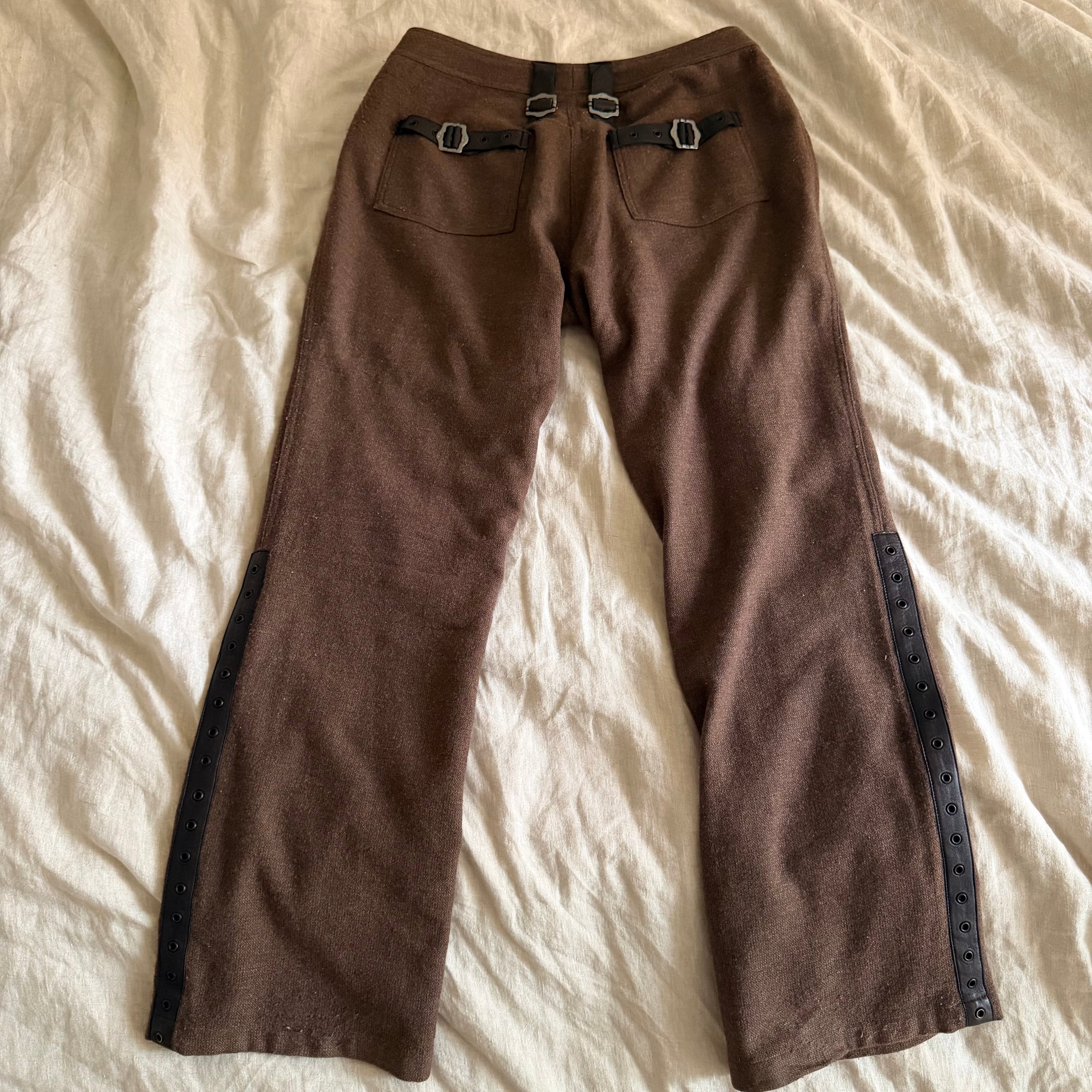 Christian Dior 2003 Bondage Pants