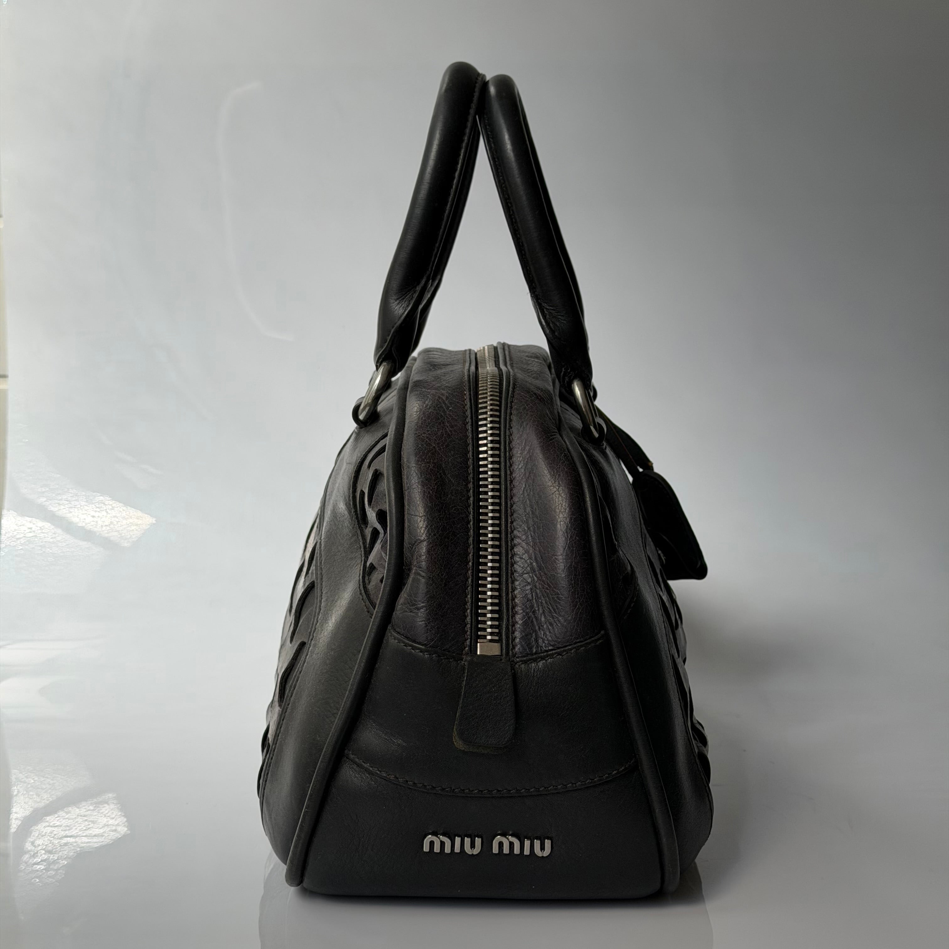 Miu Miu F/W 2008 Laser Cut Bowling Bag