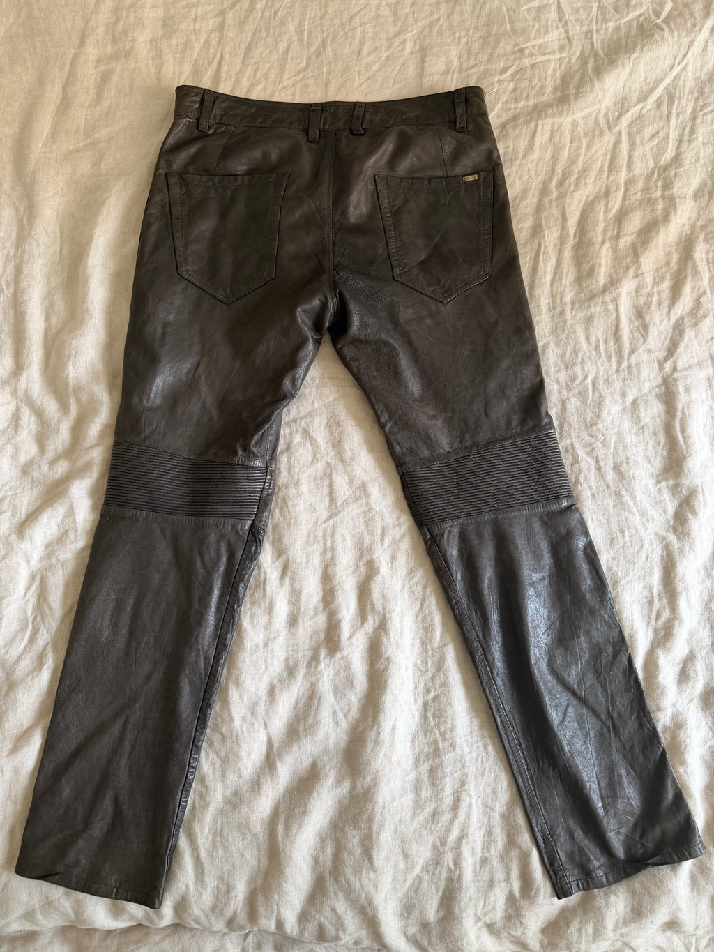 Diesel Biker Leather Pants