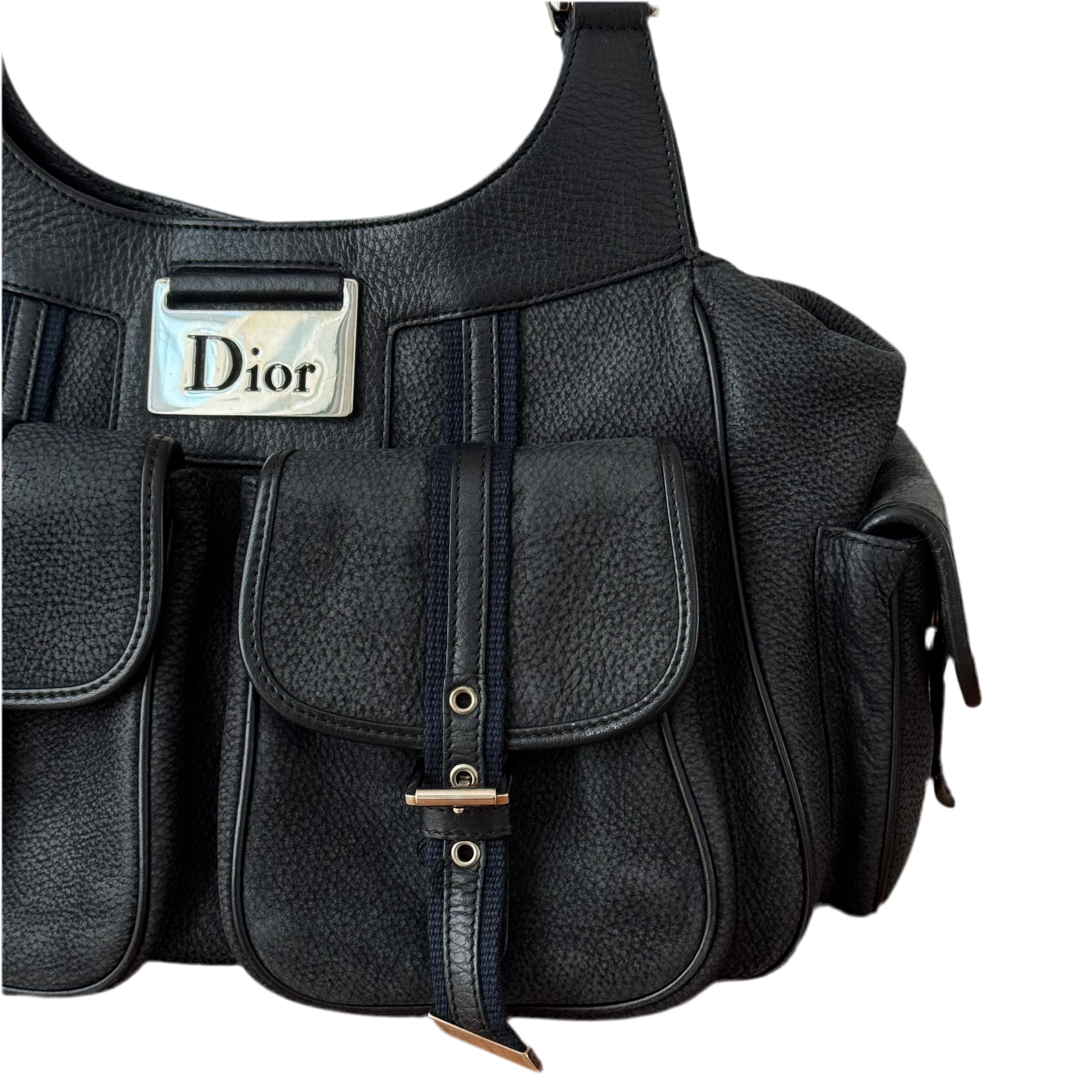 Christian Dior Street Chic Multipockeg Cargo Shoulder Bag