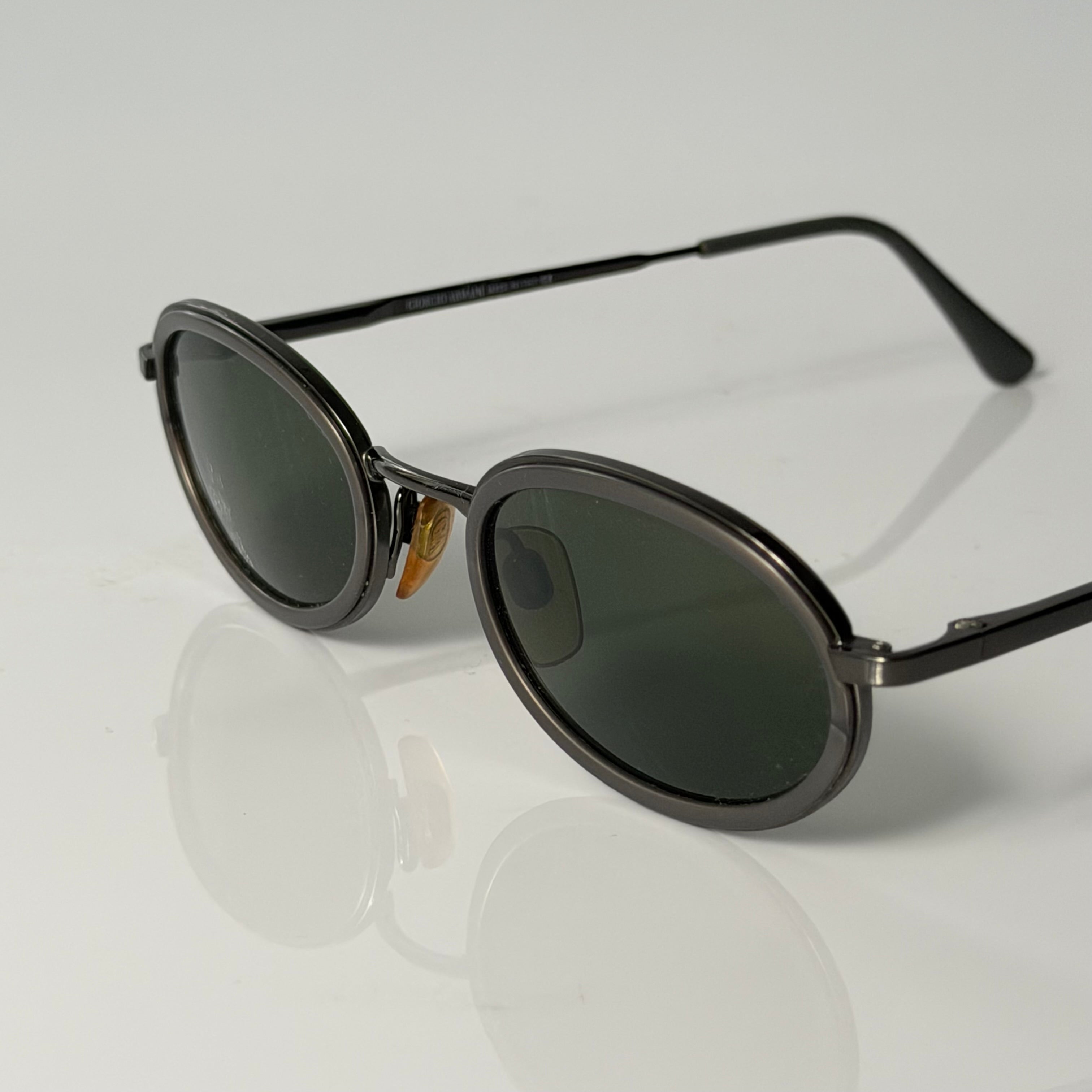 Giorgio Armani Silver Sunglasses