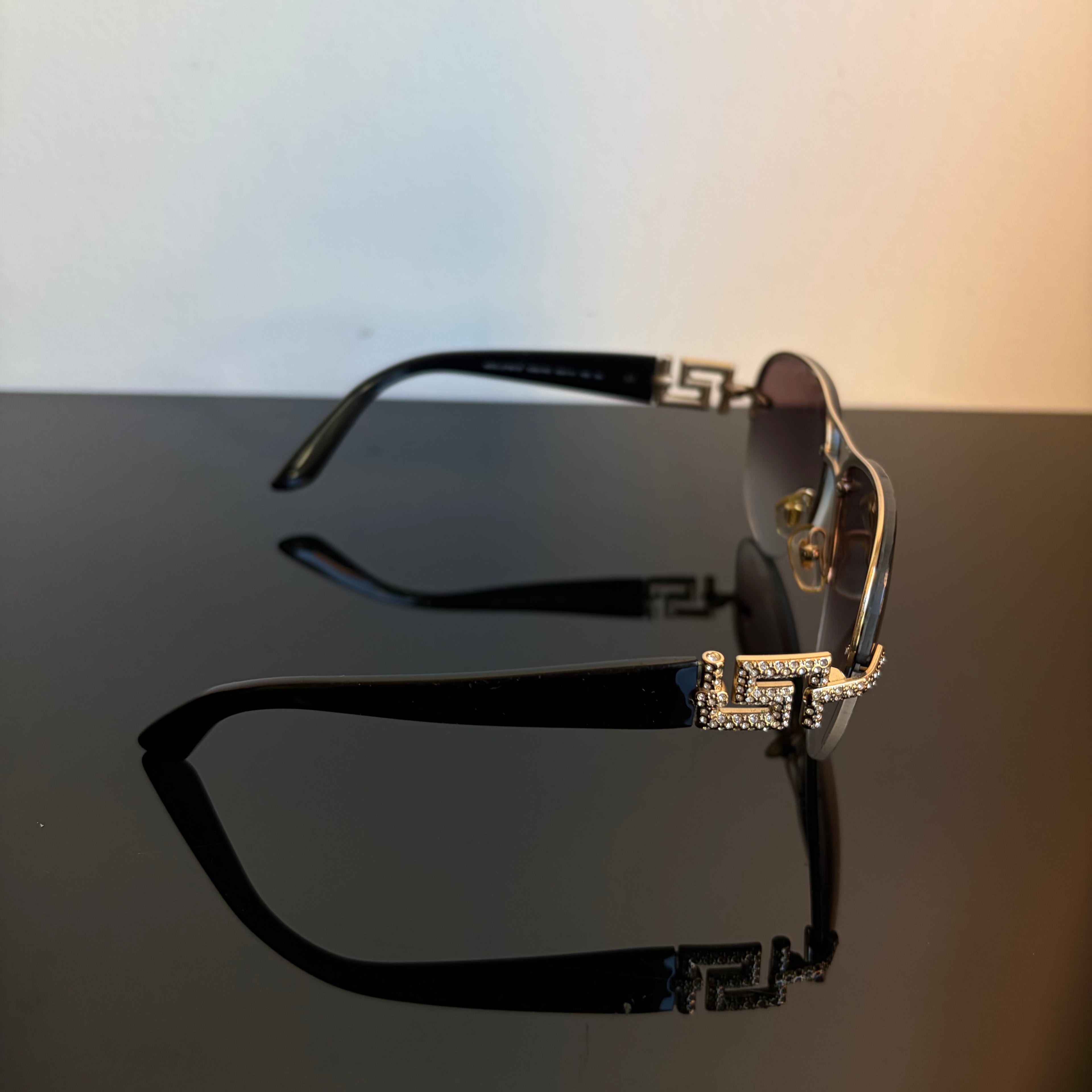Versace 2159 B Strass Sunglasses