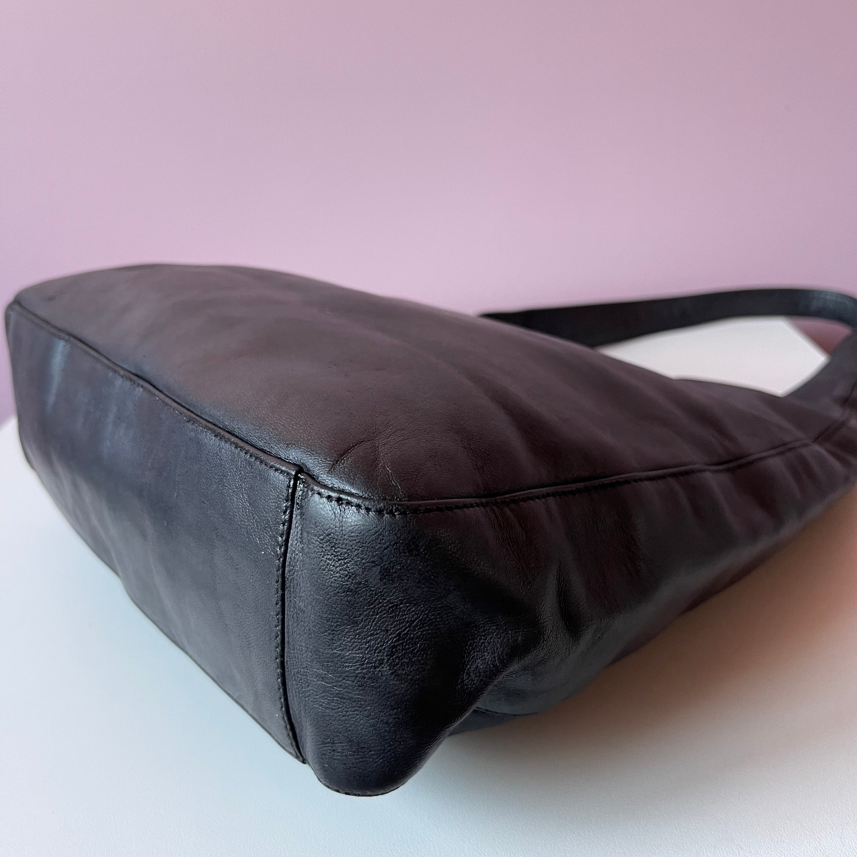 Prada 90s Asymmetric Leather Bag