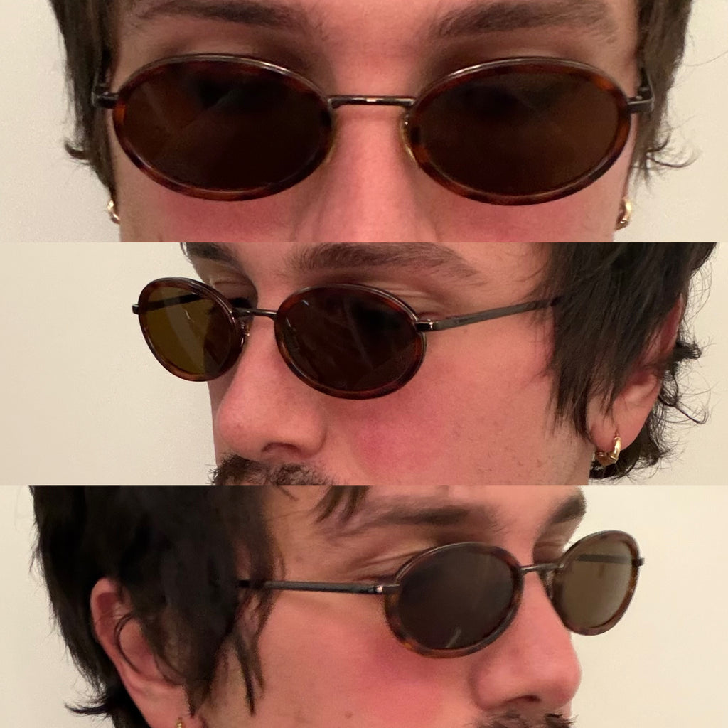 Giorgio Armani 90s Tortoise Sunglasses