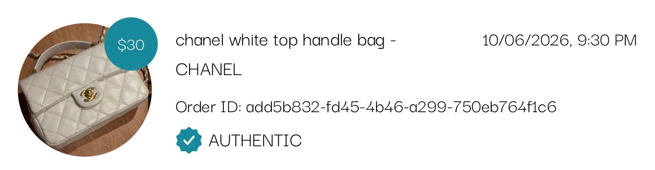 Chanel White Lambskin Leather Top Handle Flap Bag