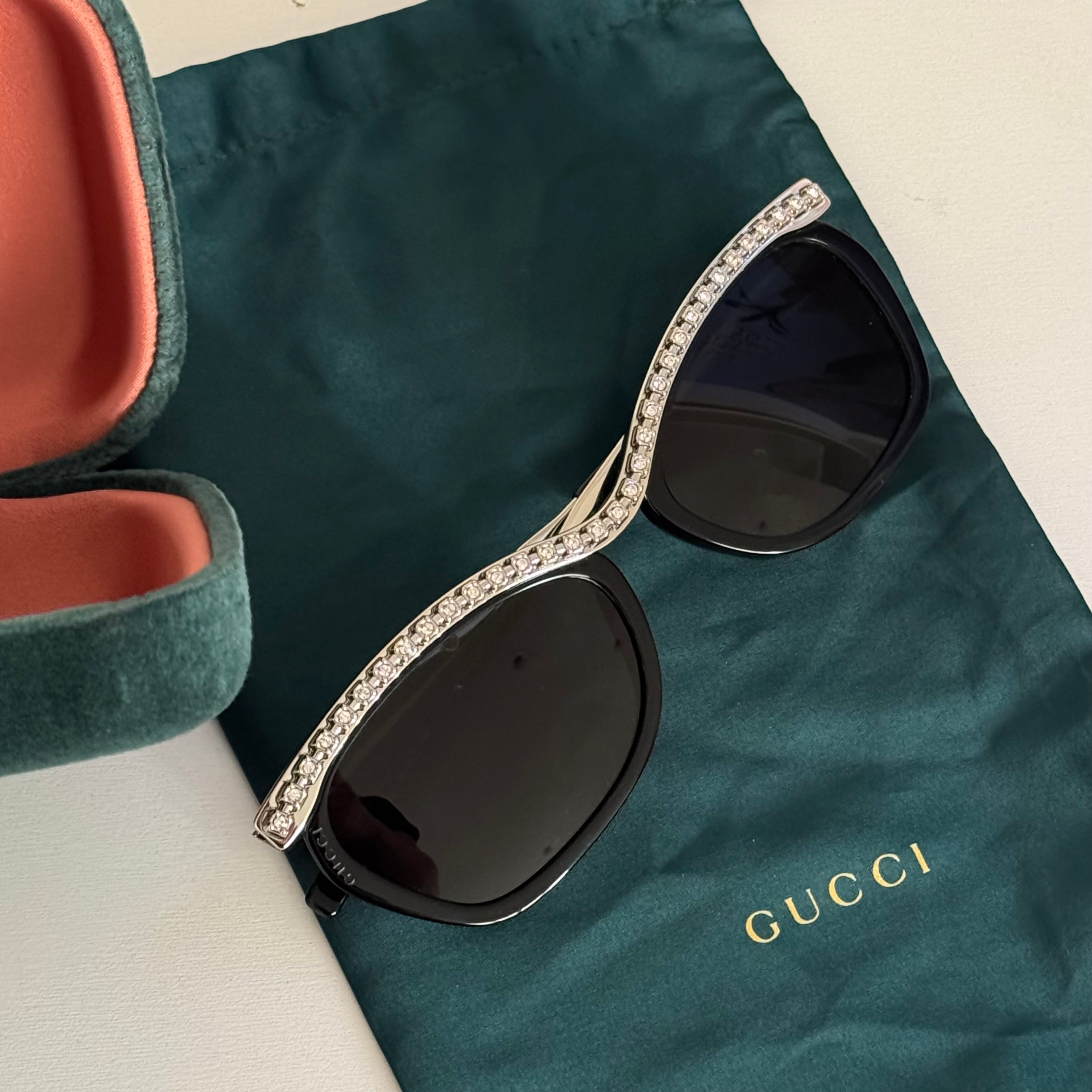 Gucci Crystal Sunglasses