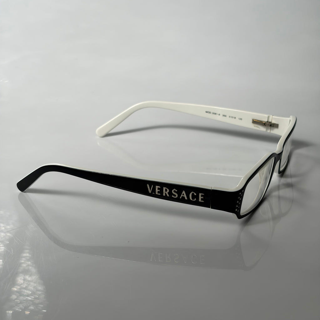 Versace Black Strass Glasses