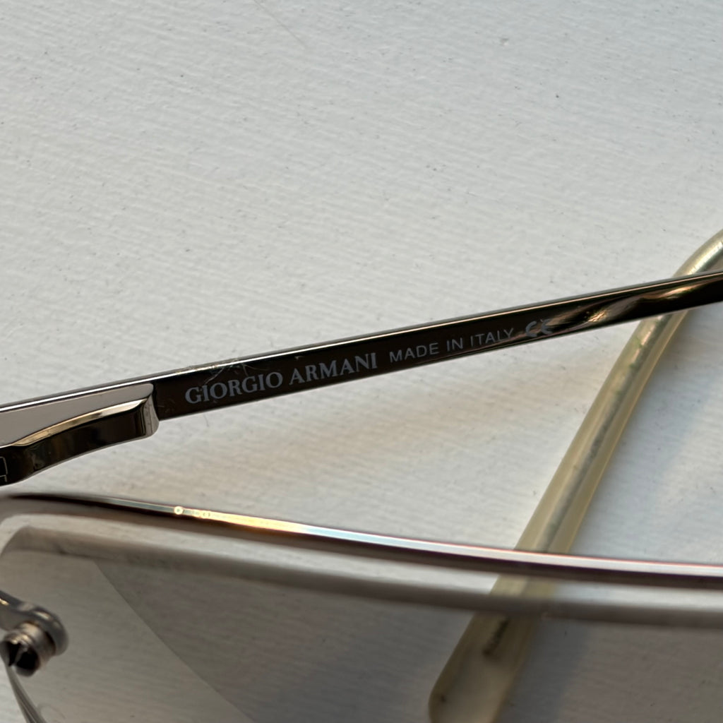 Giorgio Armani 2000s Clear Sunglasses