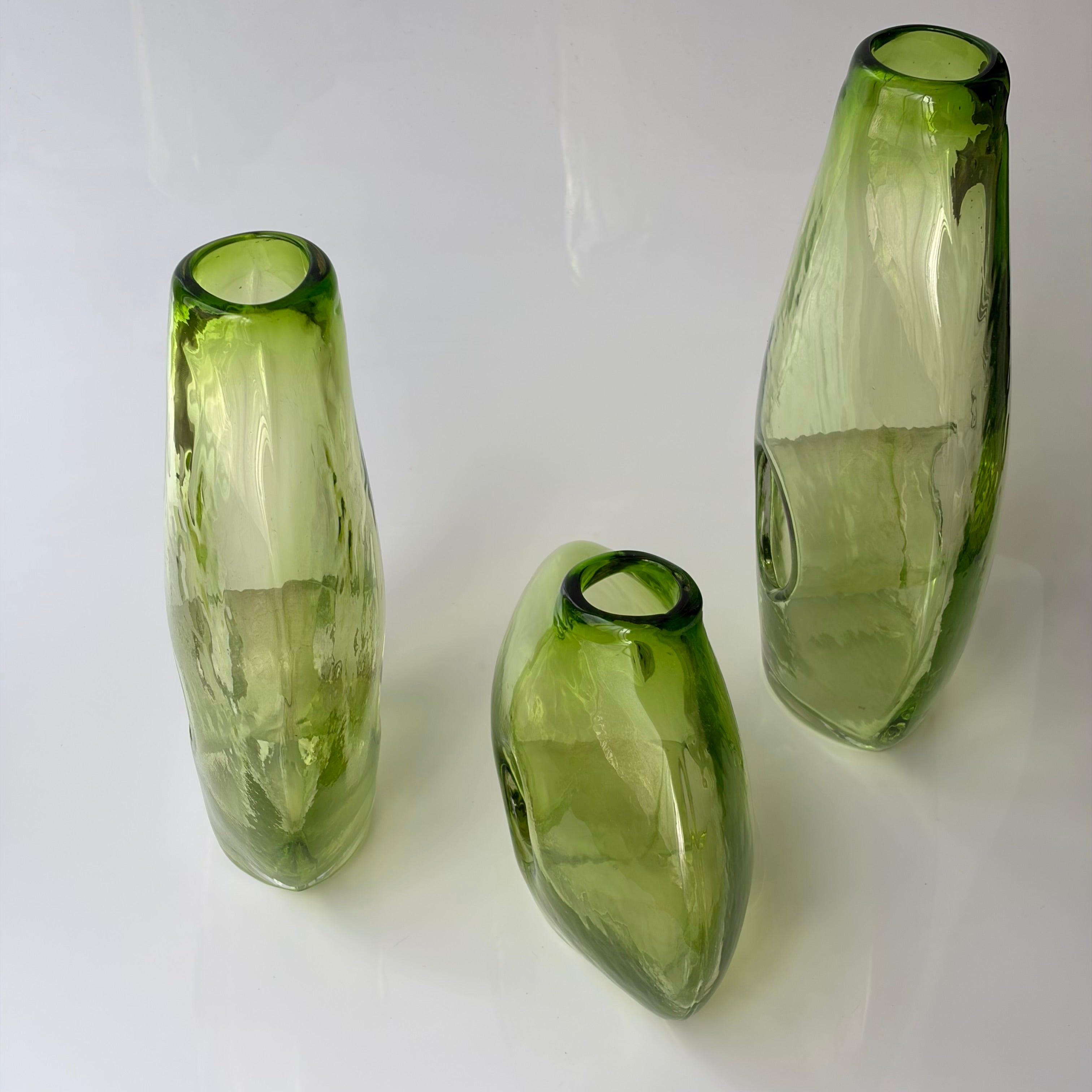 Trio “Hole” Vases