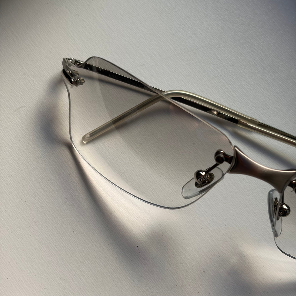 Giorgio Armani 2000s Clear Sunglassss