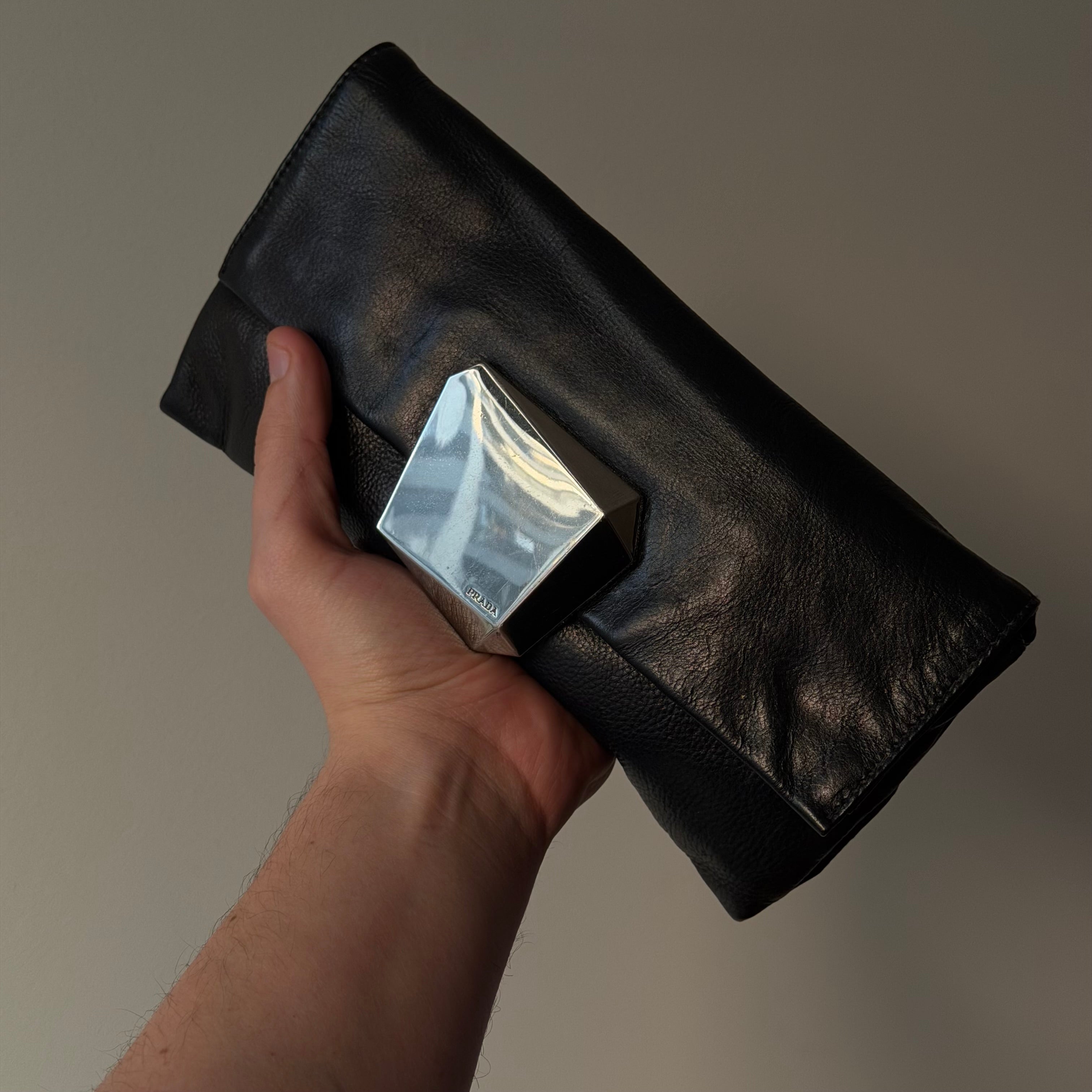 Prada Antico Vitellino Clutch