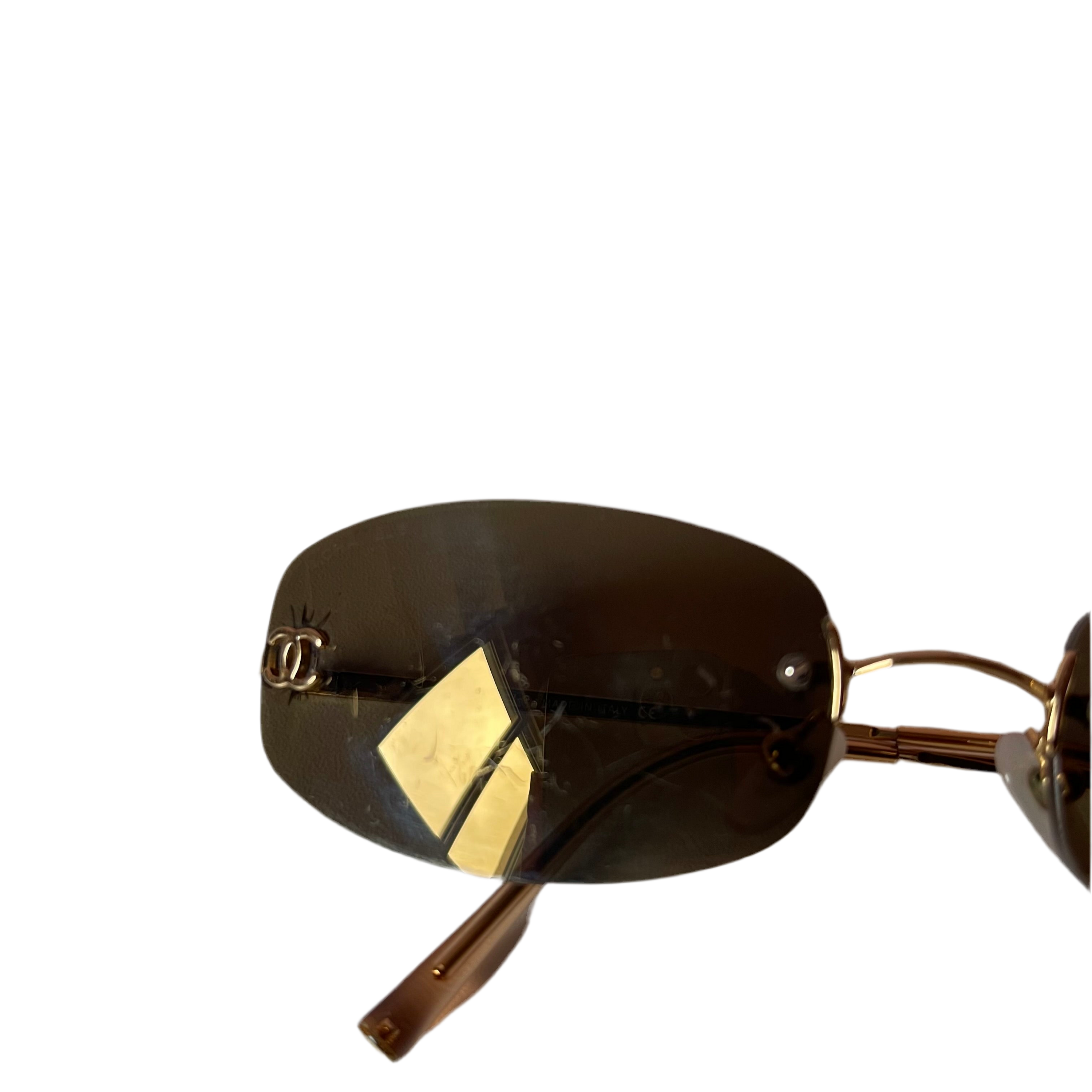 Chanel 4002 Golden Sunglasses