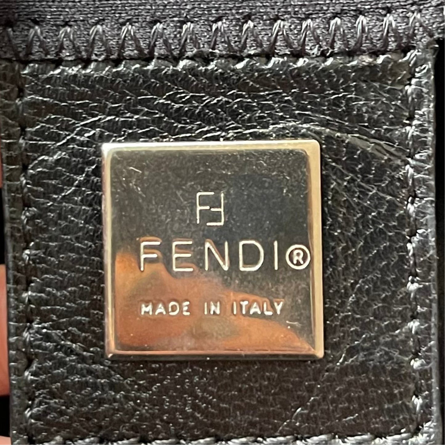 Fendi Black Mama Baguette